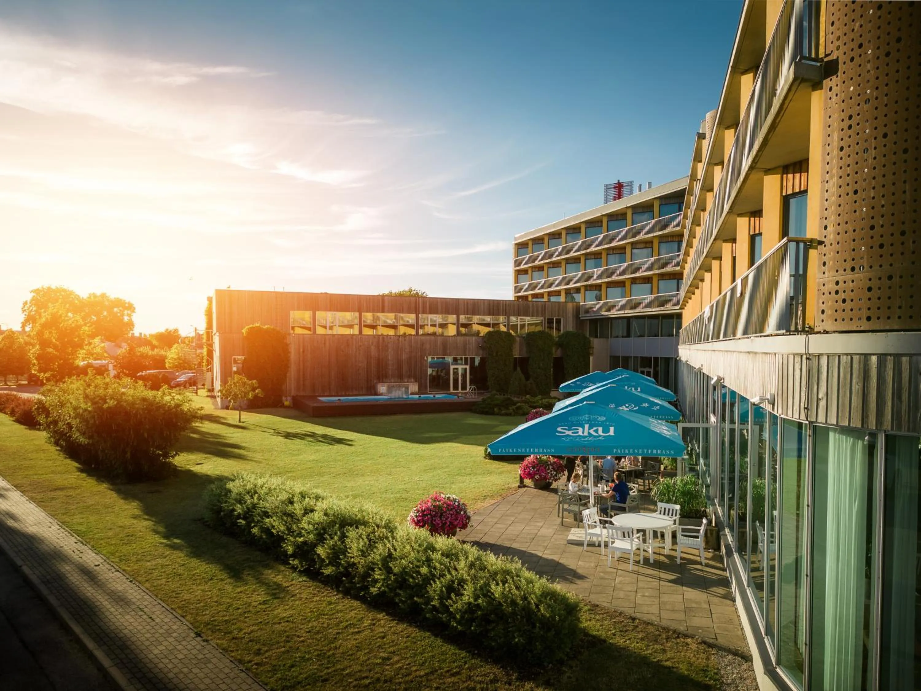 Garden in Georg Ots Spa Hotel