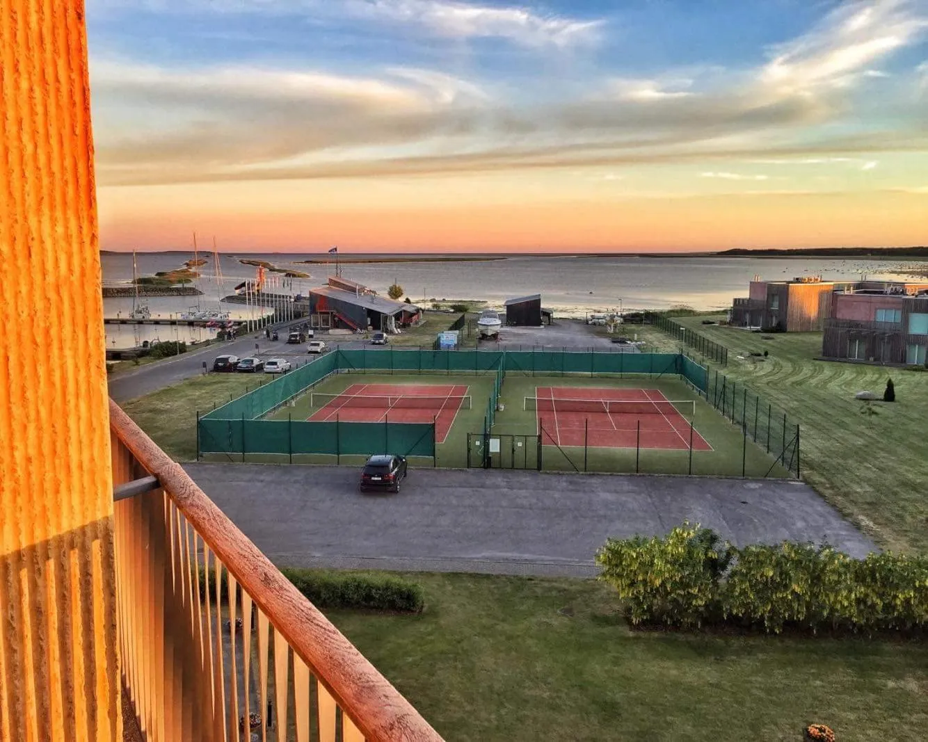 Balcony/Terrace in Georg Ots Spa Hotel
