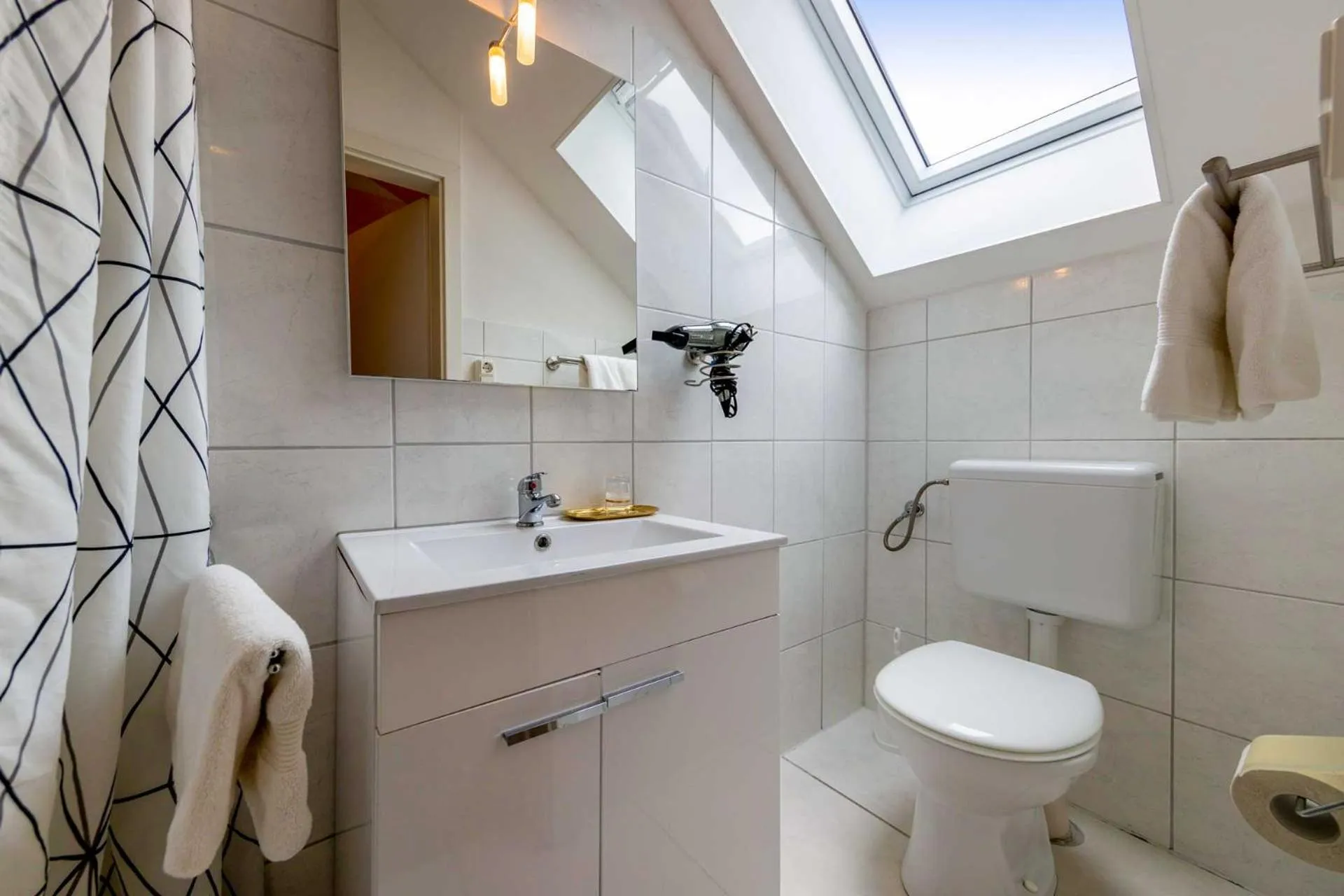 Bathroom in Alte Direktionsvilla Hotel Kupfermühle