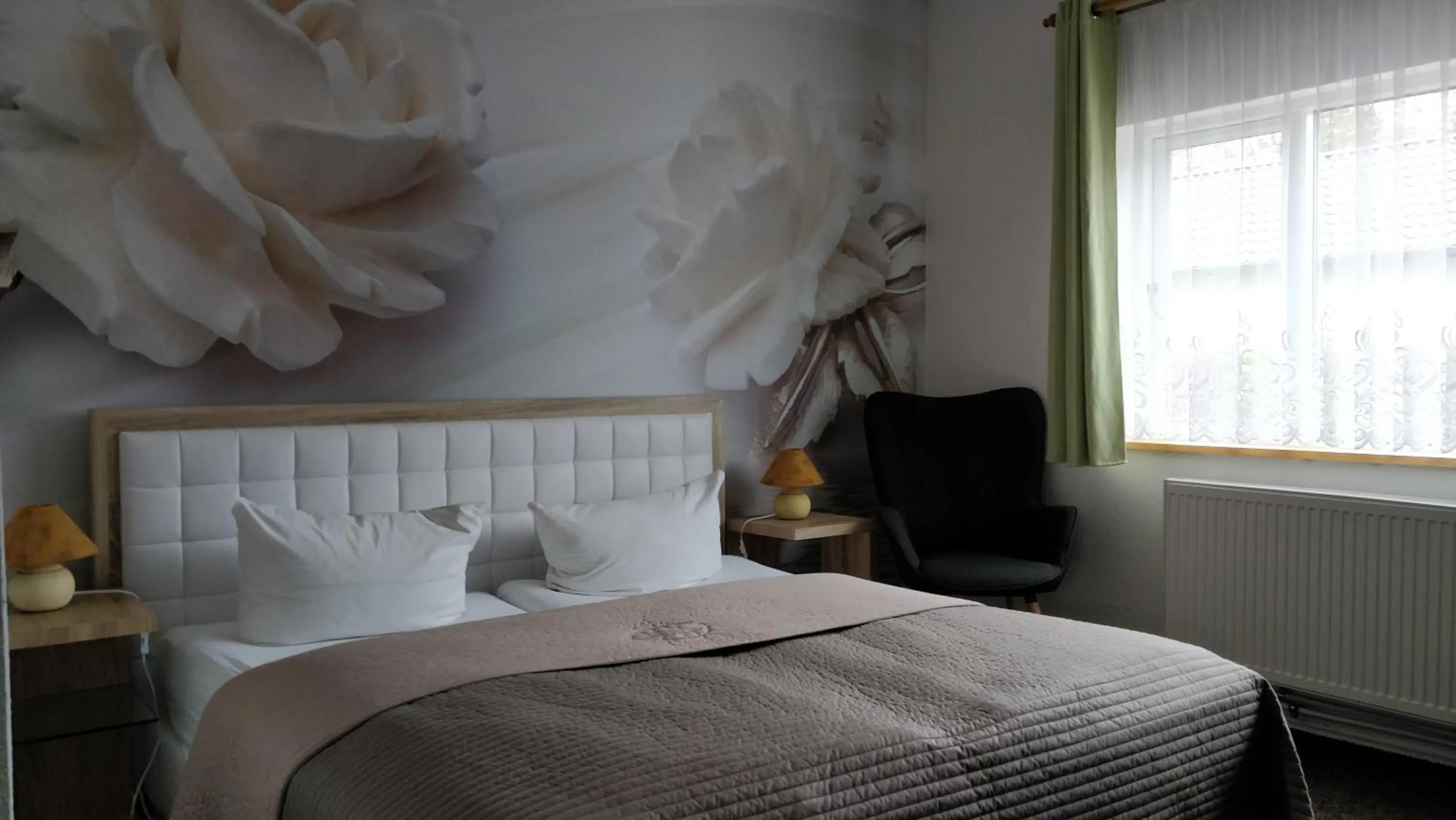 Bed in Alte Direktionsvilla Hotel Kupfermühle