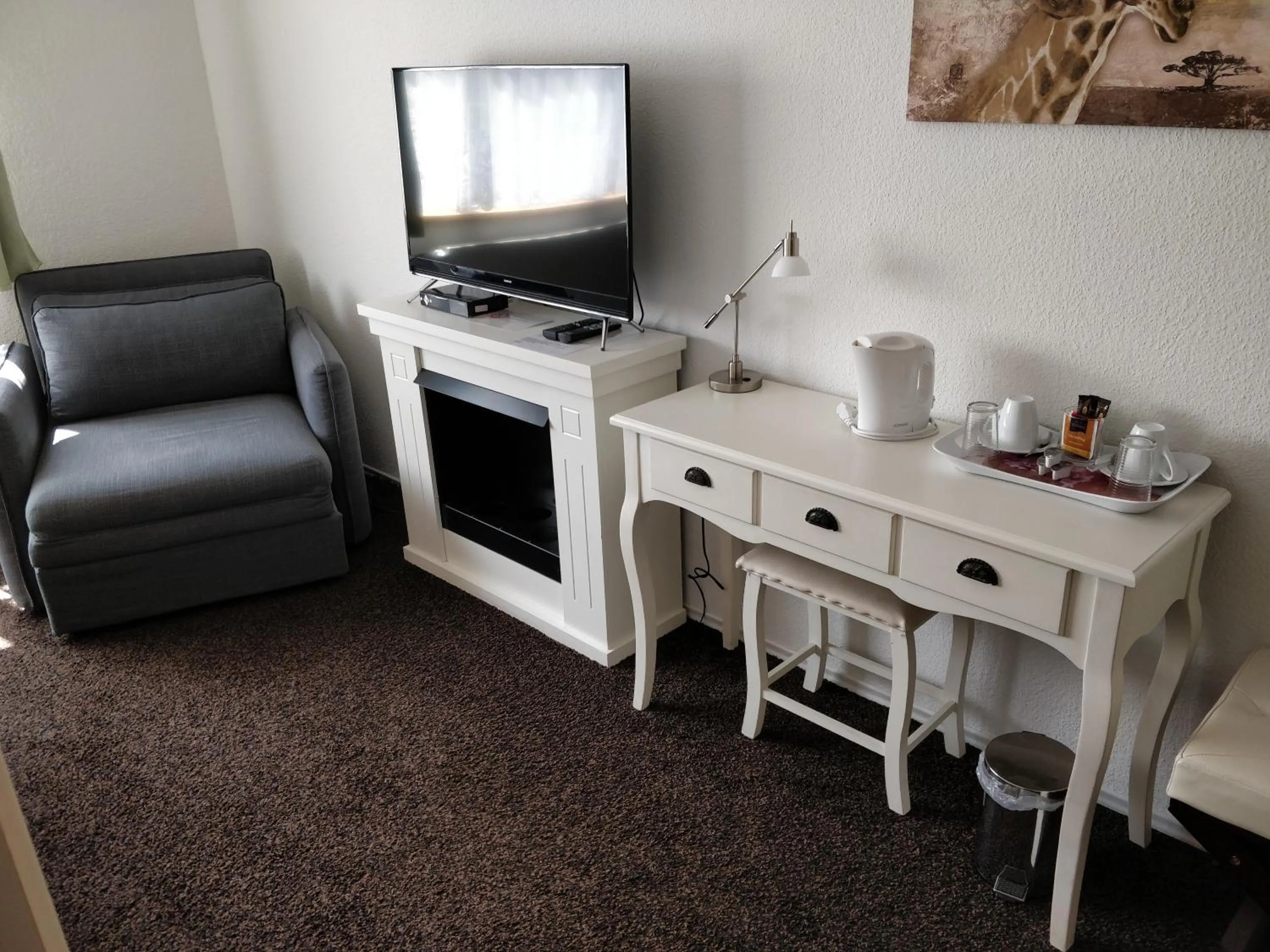 TV and multimedia in Alte Direktionsvilla Hotel Kupfermühle