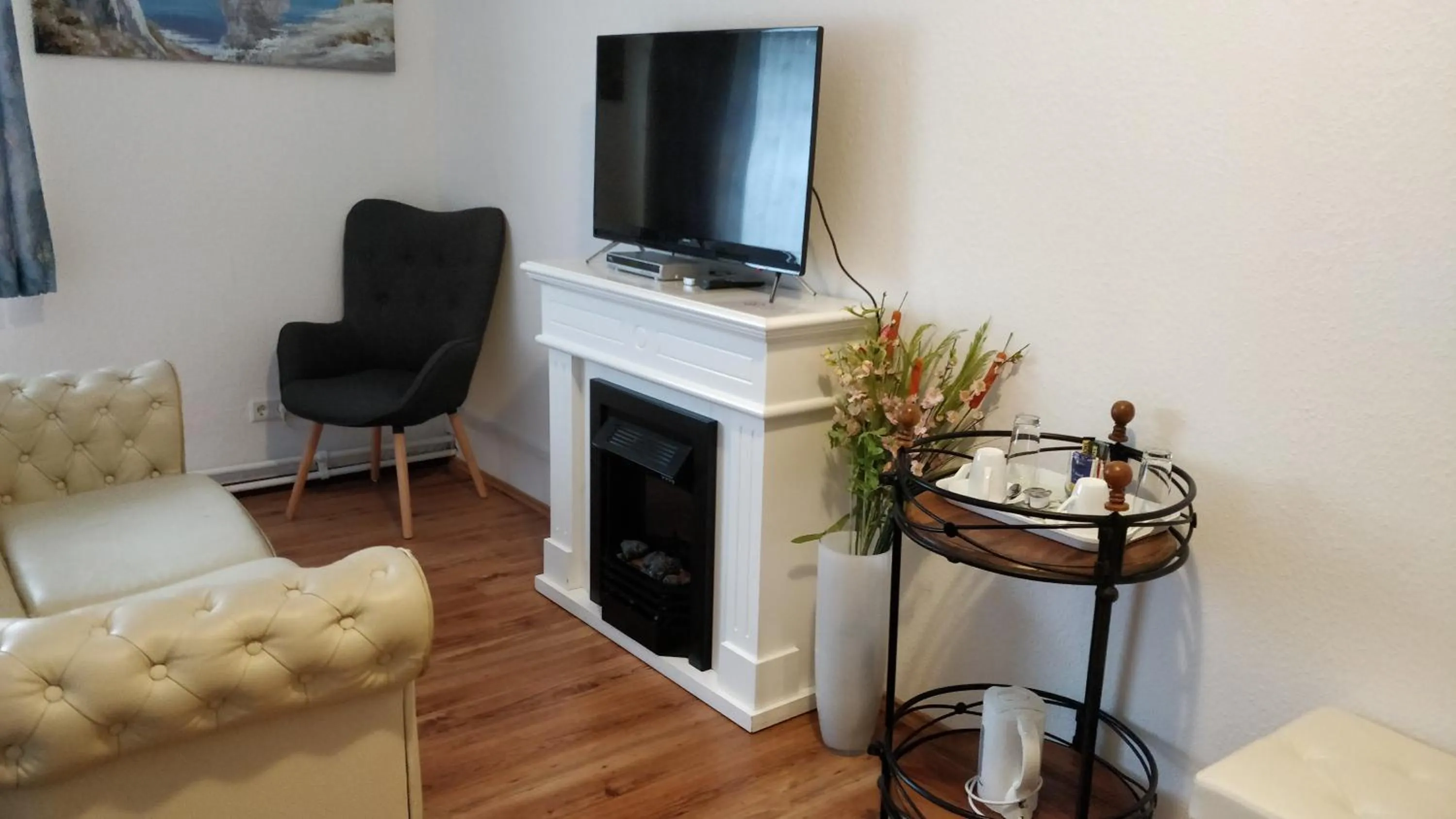 TV and multimedia in Alte Direktionsvilla Hotel Kupfermühle