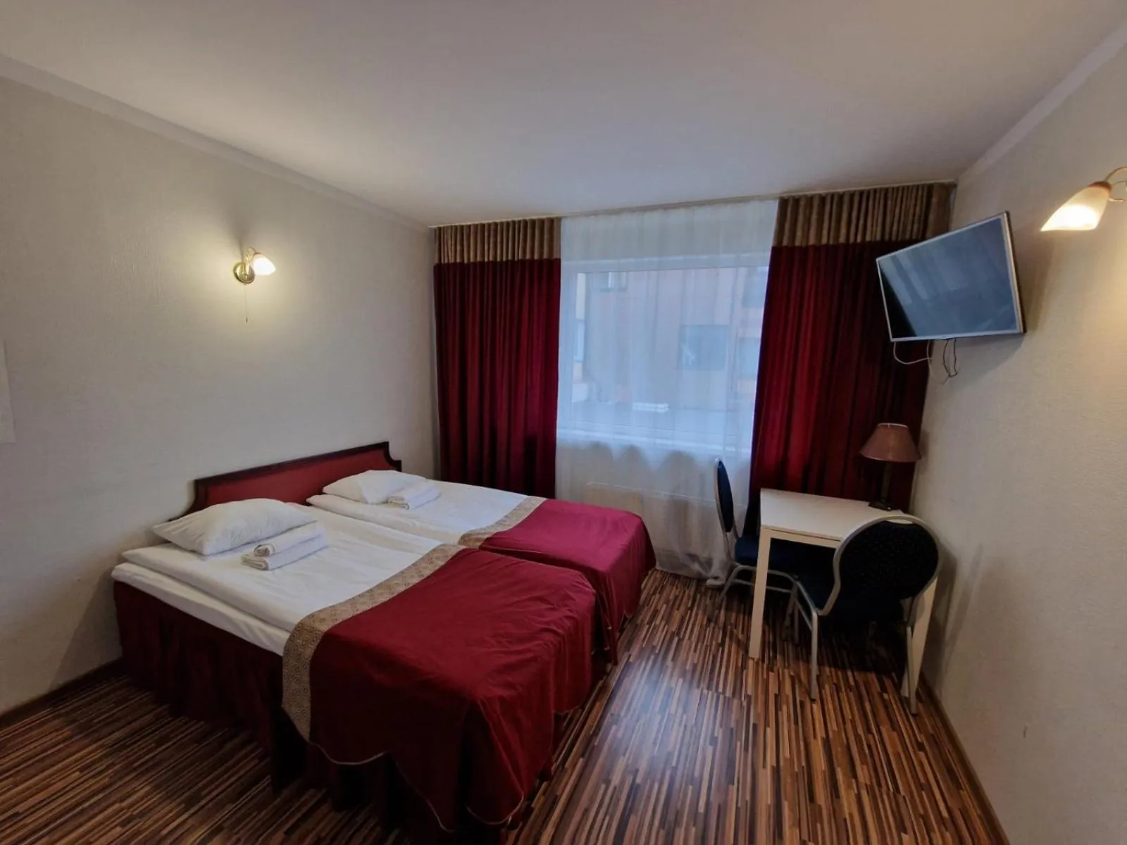 Bed in Ecoland Hotel