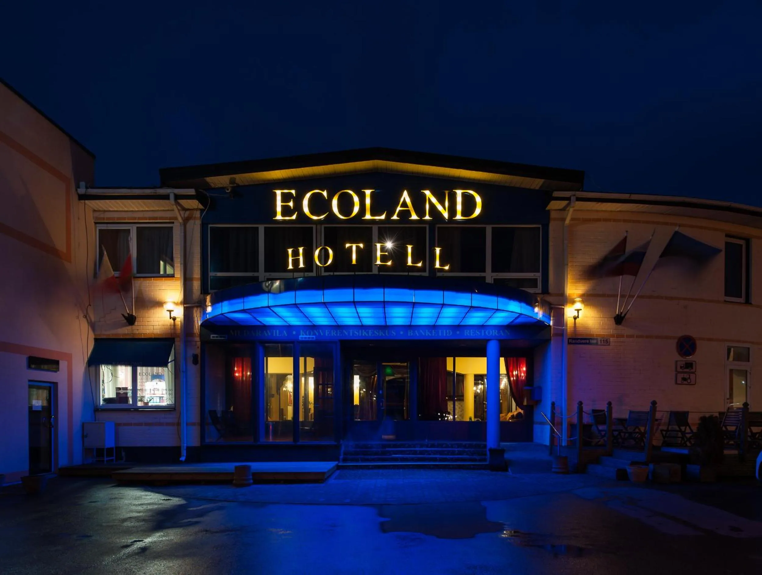 Facade/entrance in Ecoland Hotel