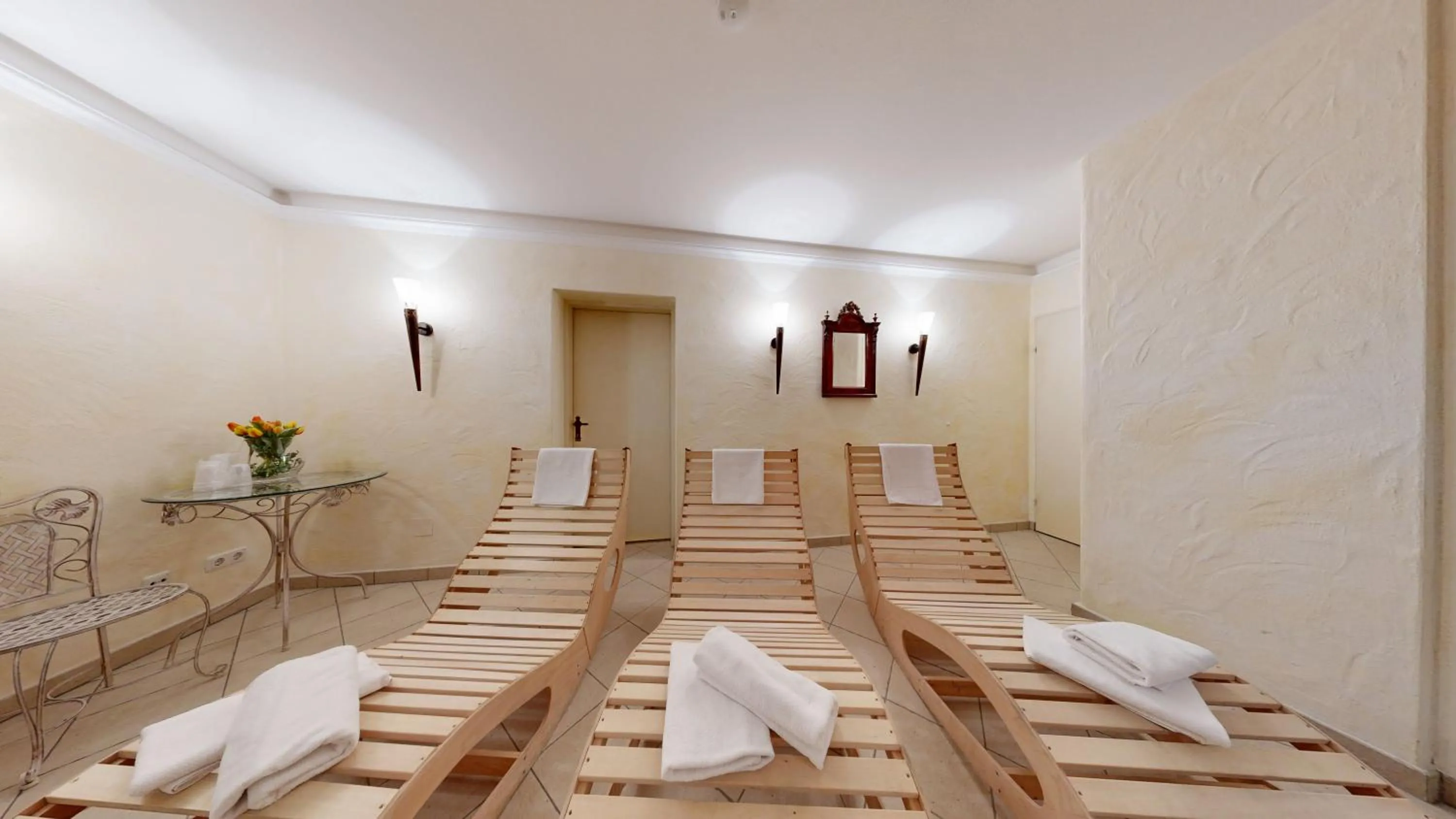 Spa and wellness centre/facilities in Aparthotel Hohe Brücke