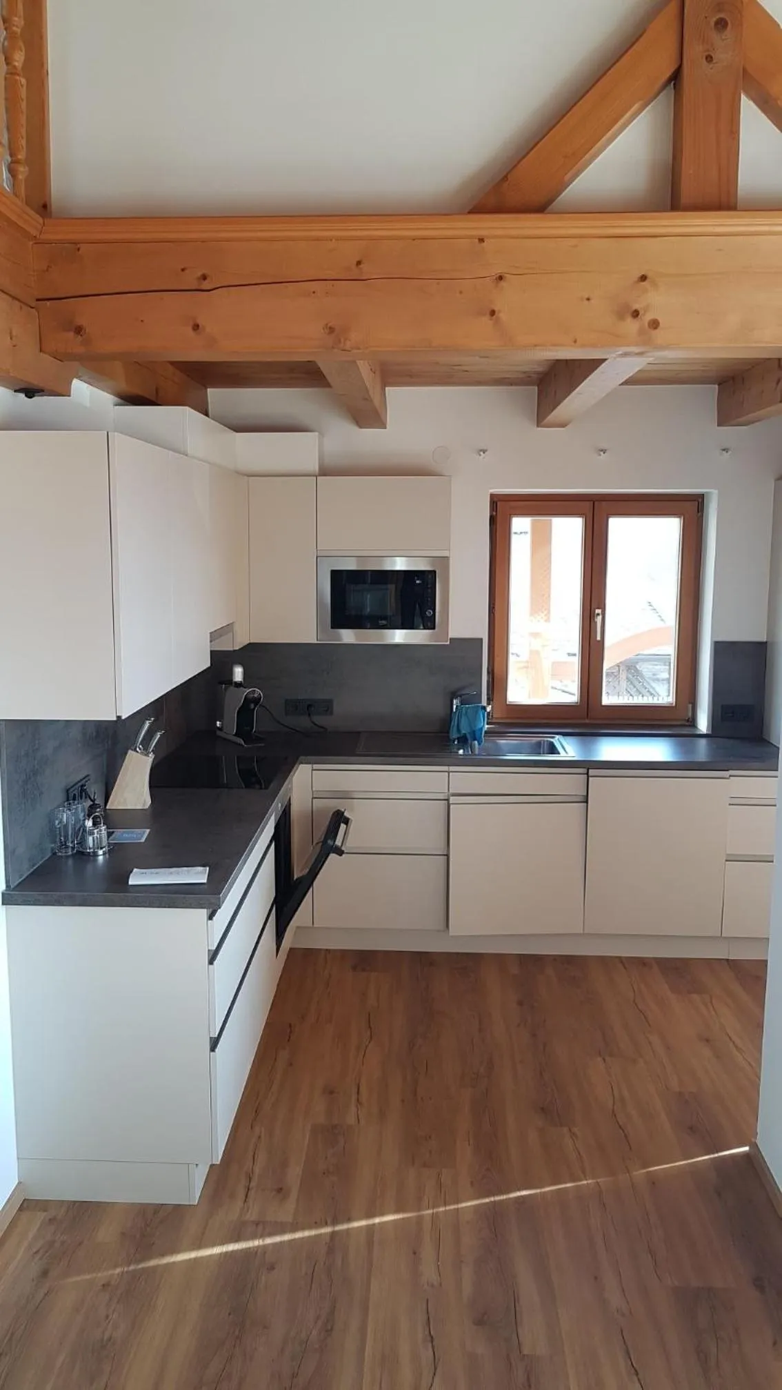 kitchen in Aparthotel Hohe Brücke