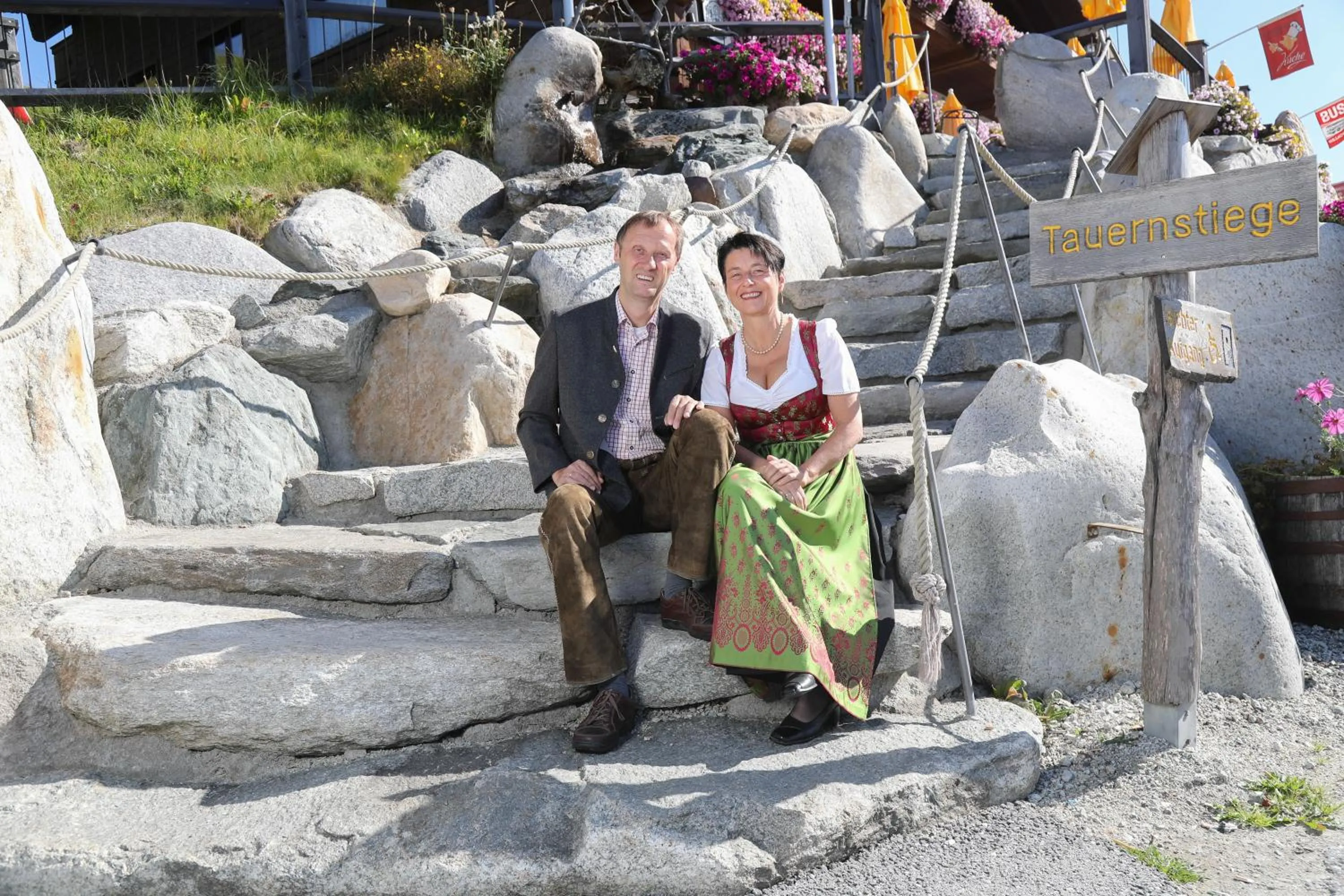 Family in Aparthotel Hohe Brücke