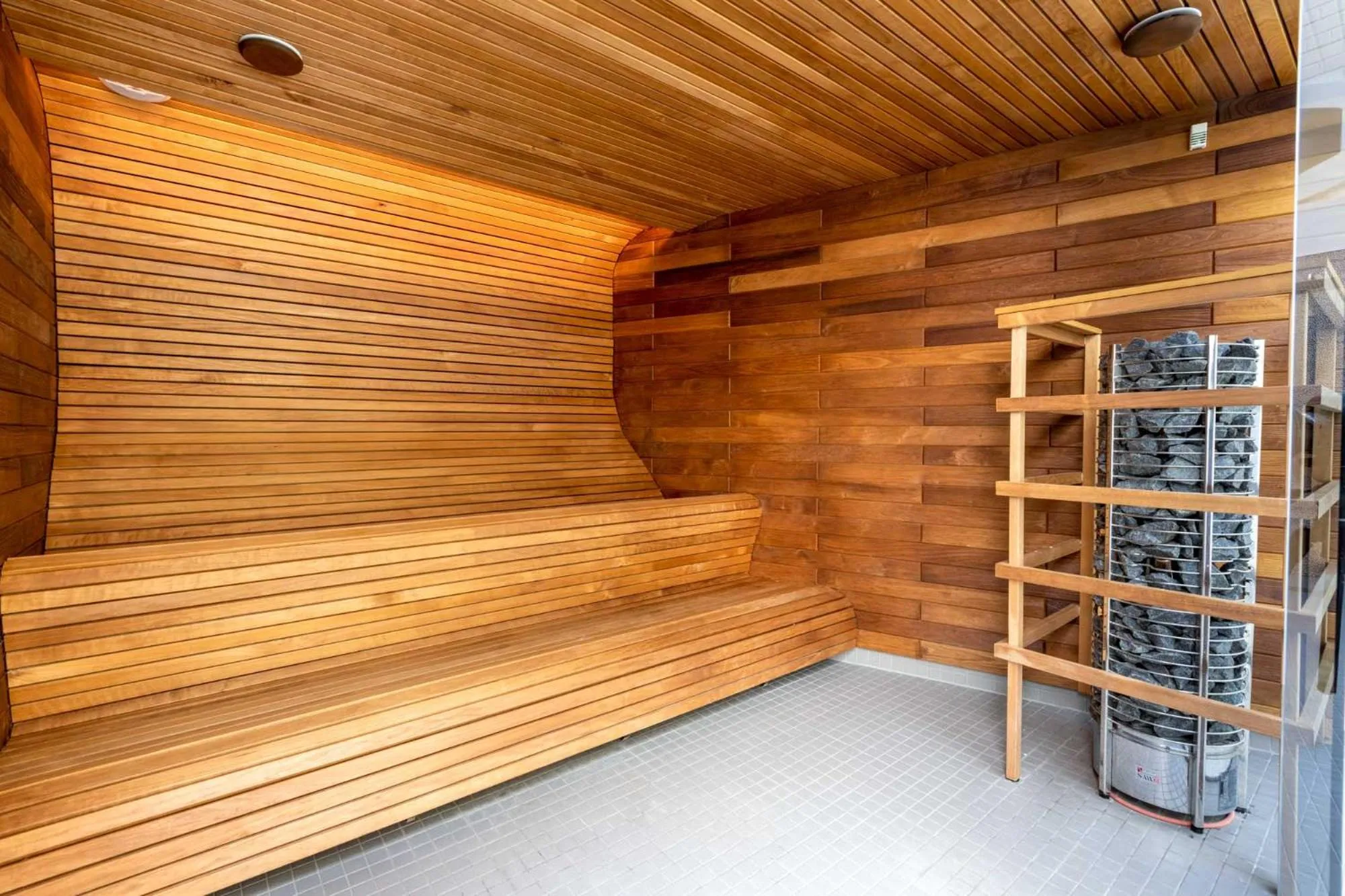 Sauna in Hestia Hotel Strand