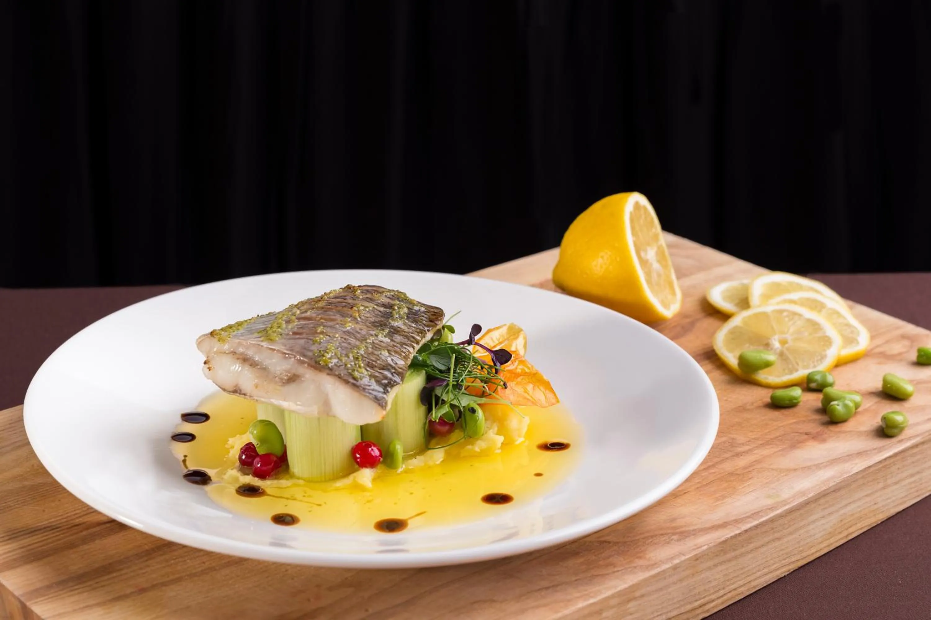 Food close-up in Hestia Hotel Strand