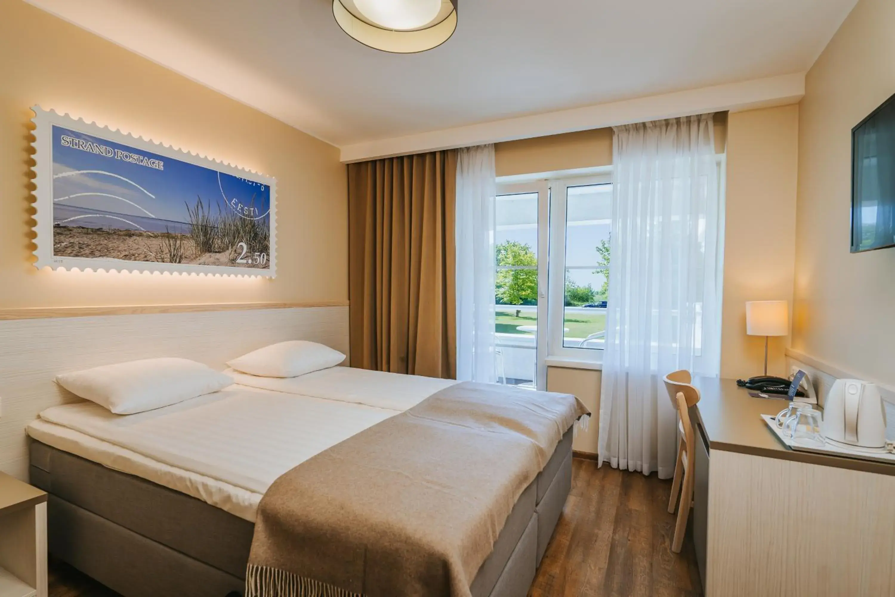 Double room with Balcony and Spa access in Hestia Hotel Strand Double room with Balcony and Spa access in Hestia Hotel Strand