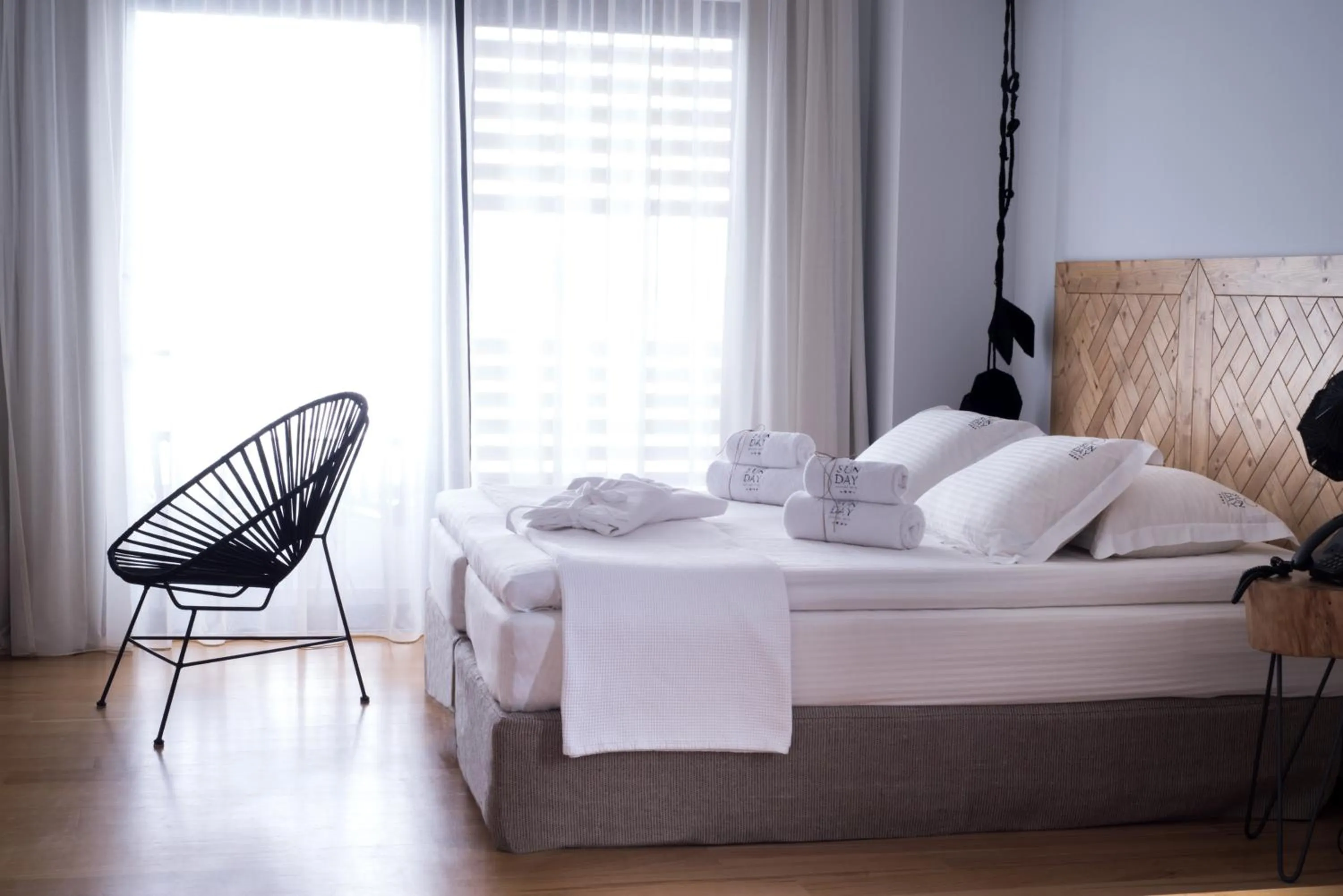 Balcony/Terrace, Bed in Sunday Boutique Hotel