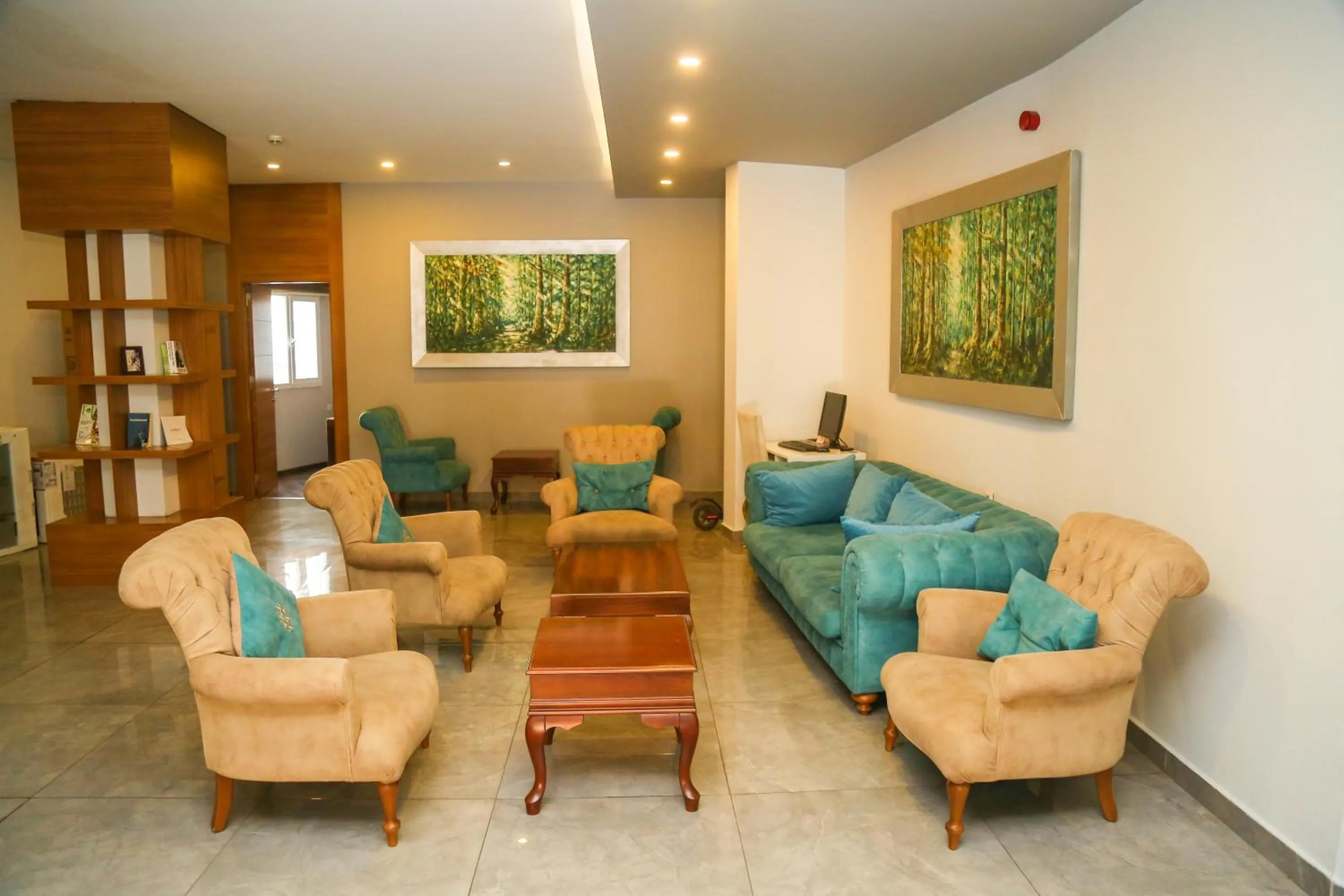 Lobby or reception in Start Hotel