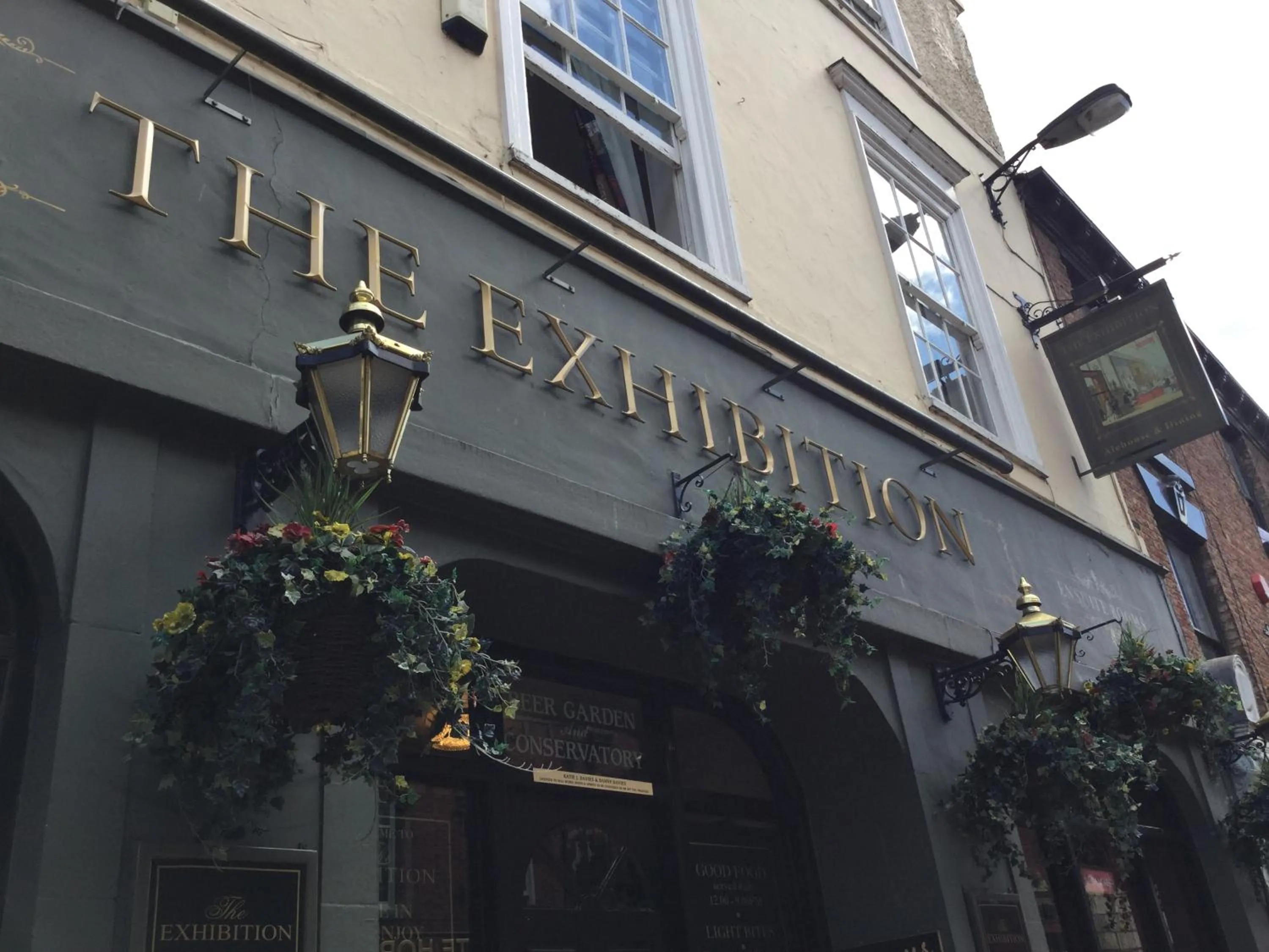 Facade/entrance in The Exhibition