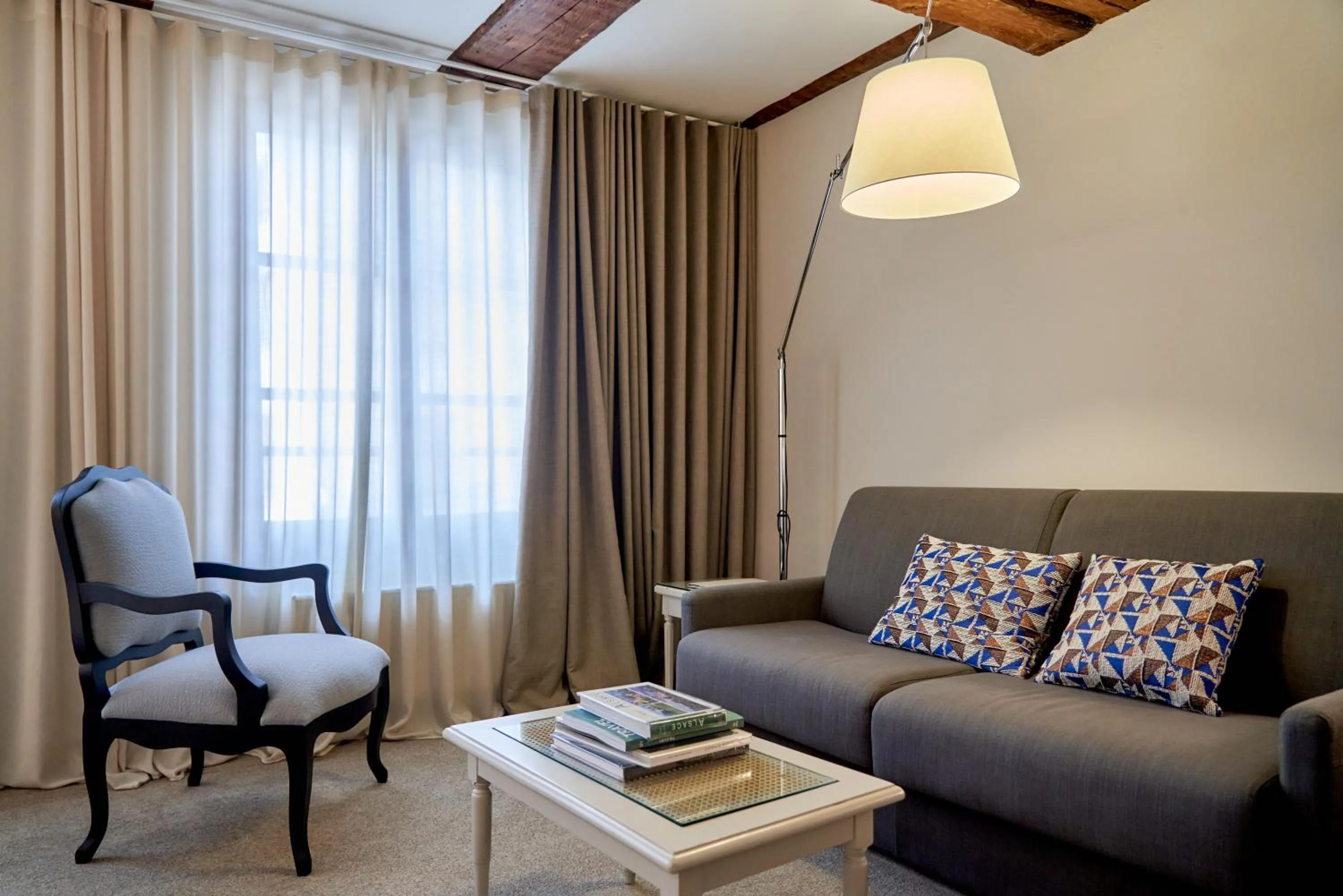 Bedroom in Relais & Châteaux La Maison Des Têtes