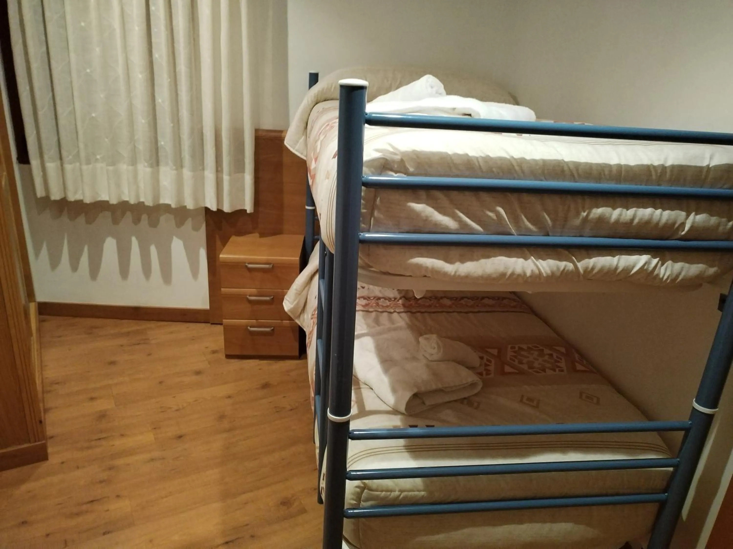 Bed in Hotel Peña Pandos