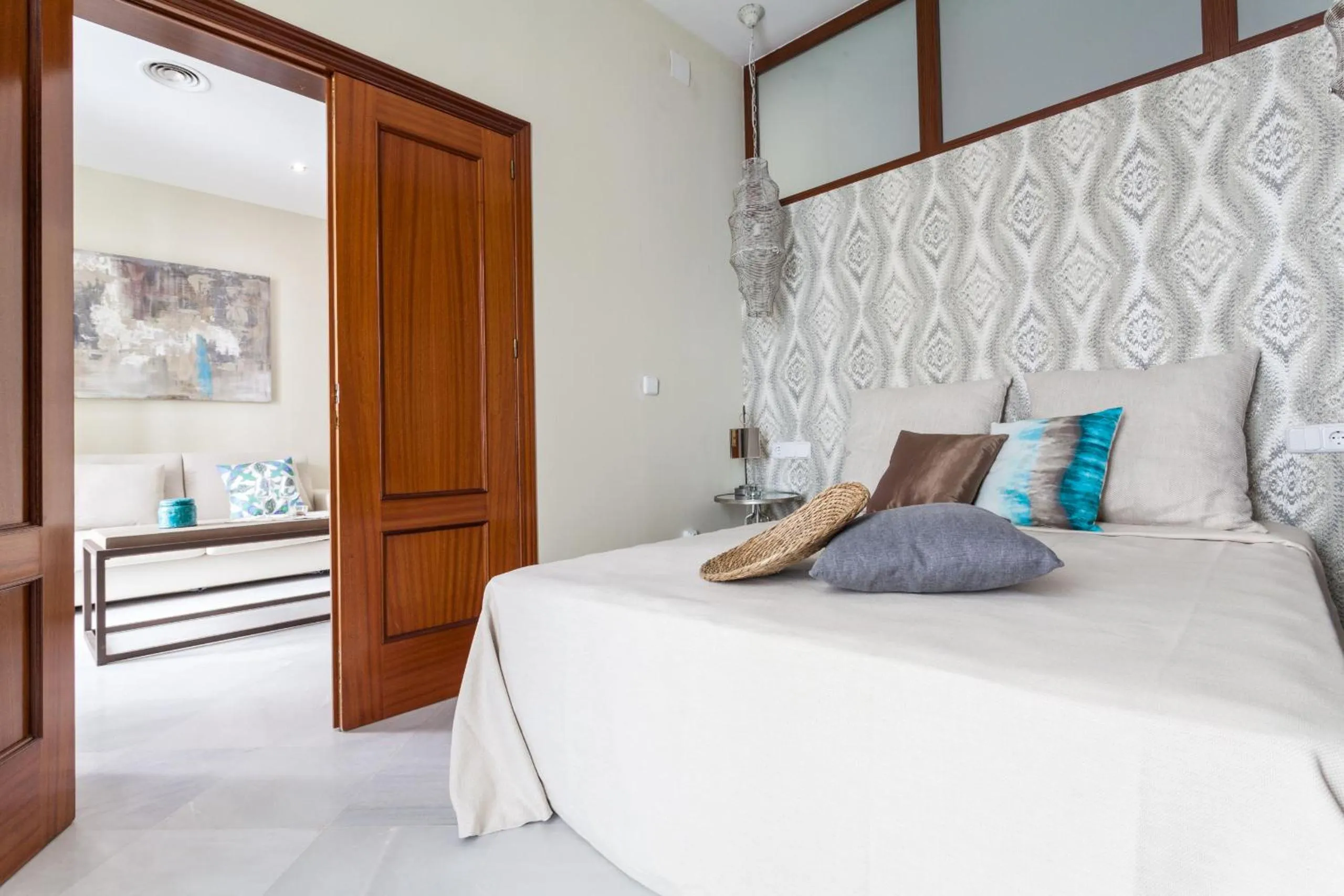 Bed in Green-Apartments Sierpes