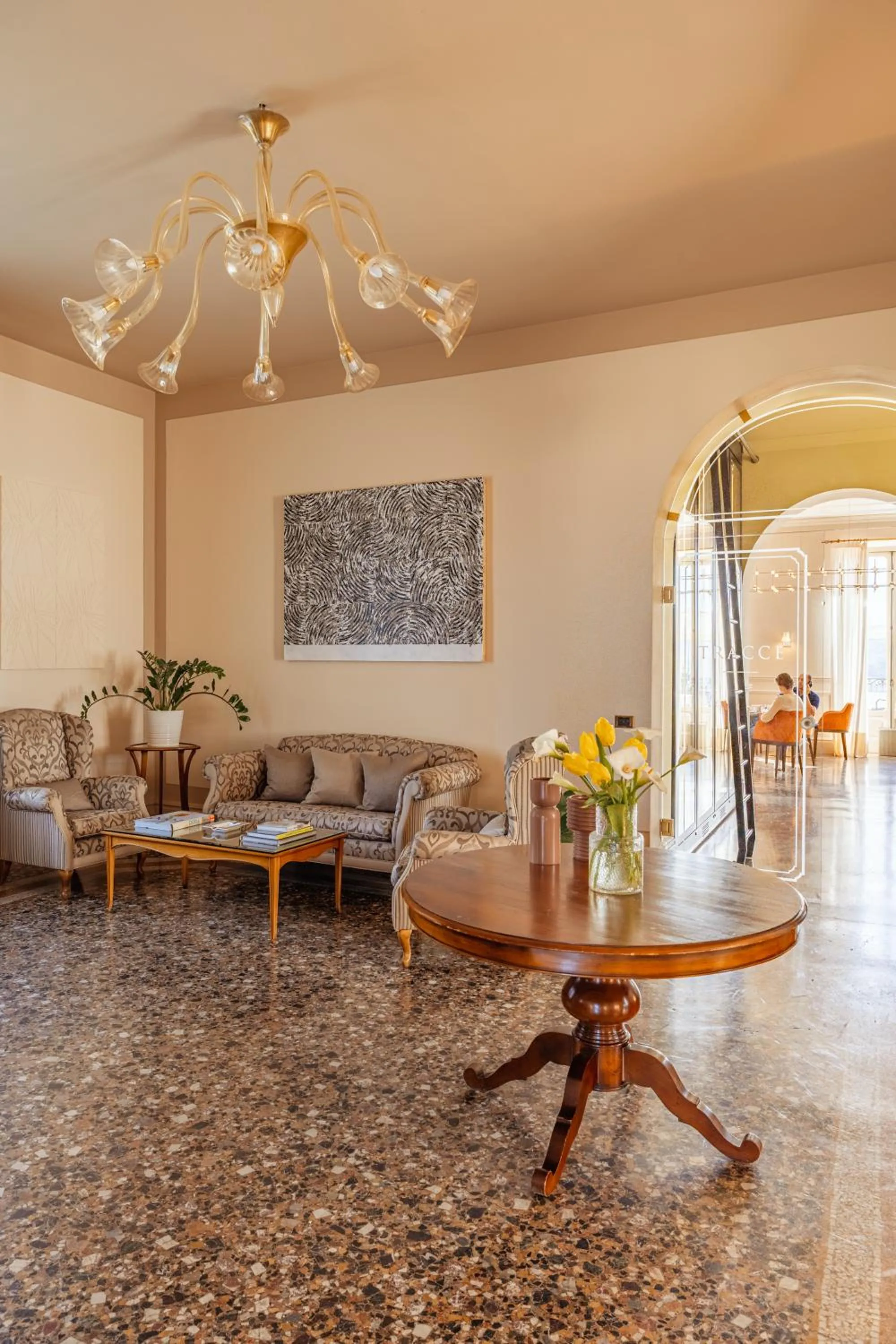 Lobby or reception in Hotel Villa La Bollina
