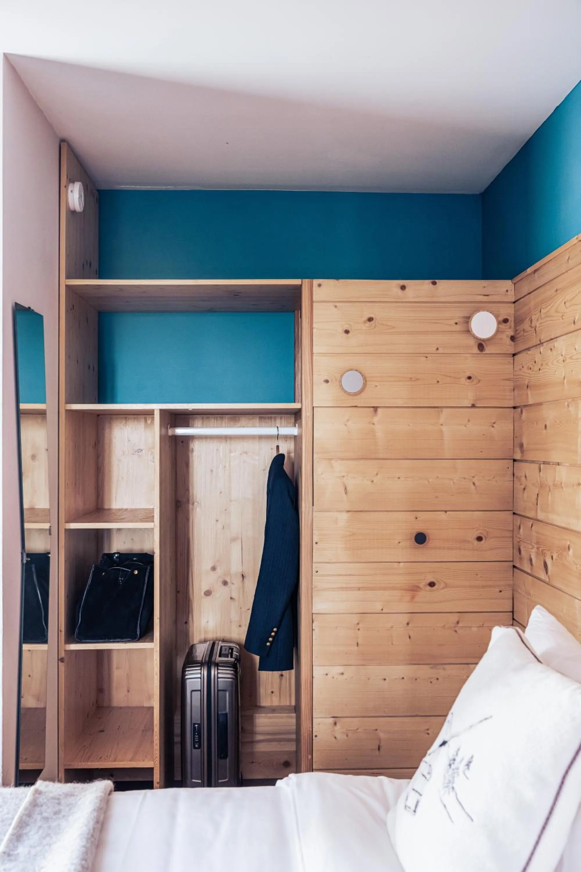 Bedroom, Bed in Appart-Hotel Les Palombieres