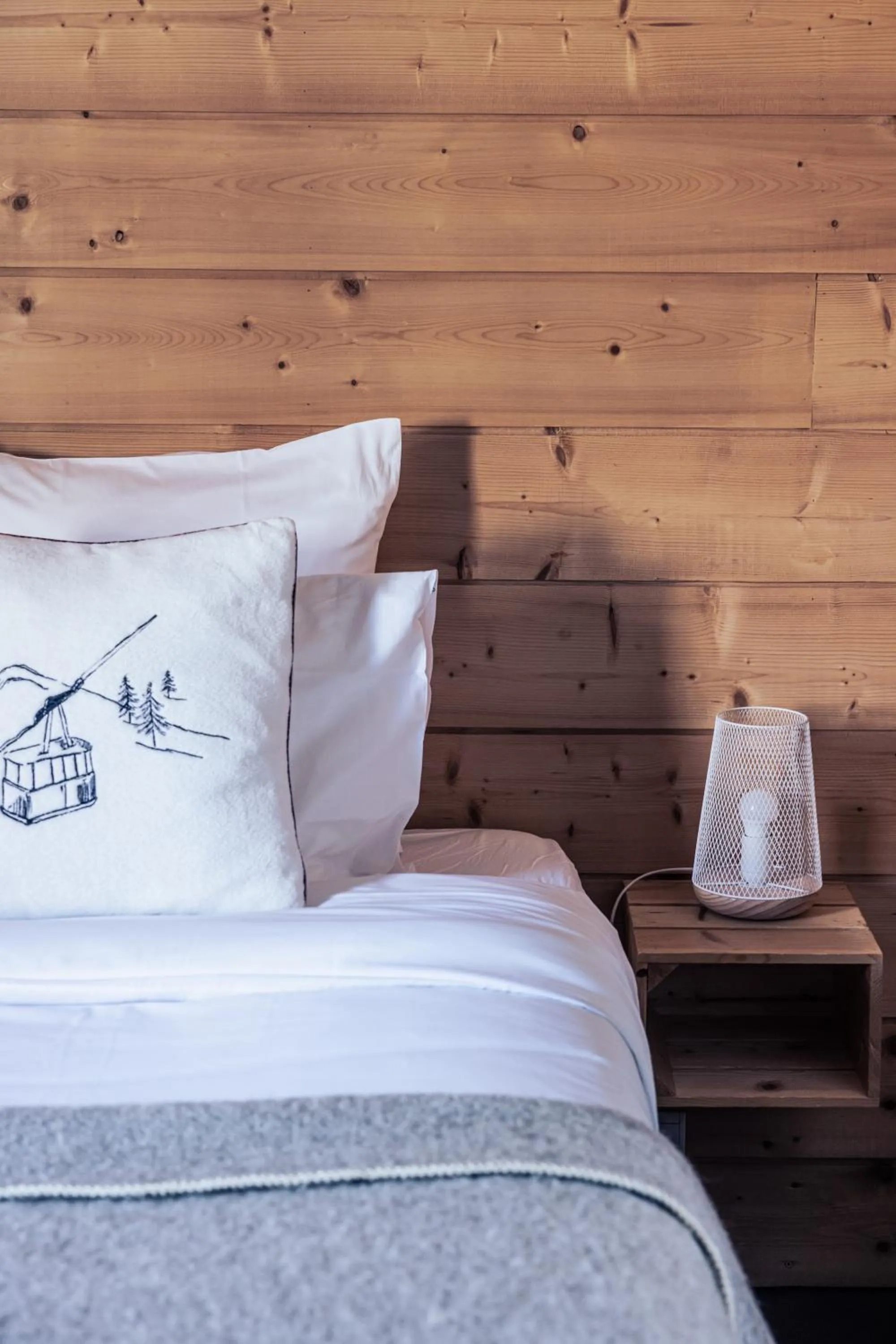 Bedroom, Bed in Appart-Hotel Les Palombieres