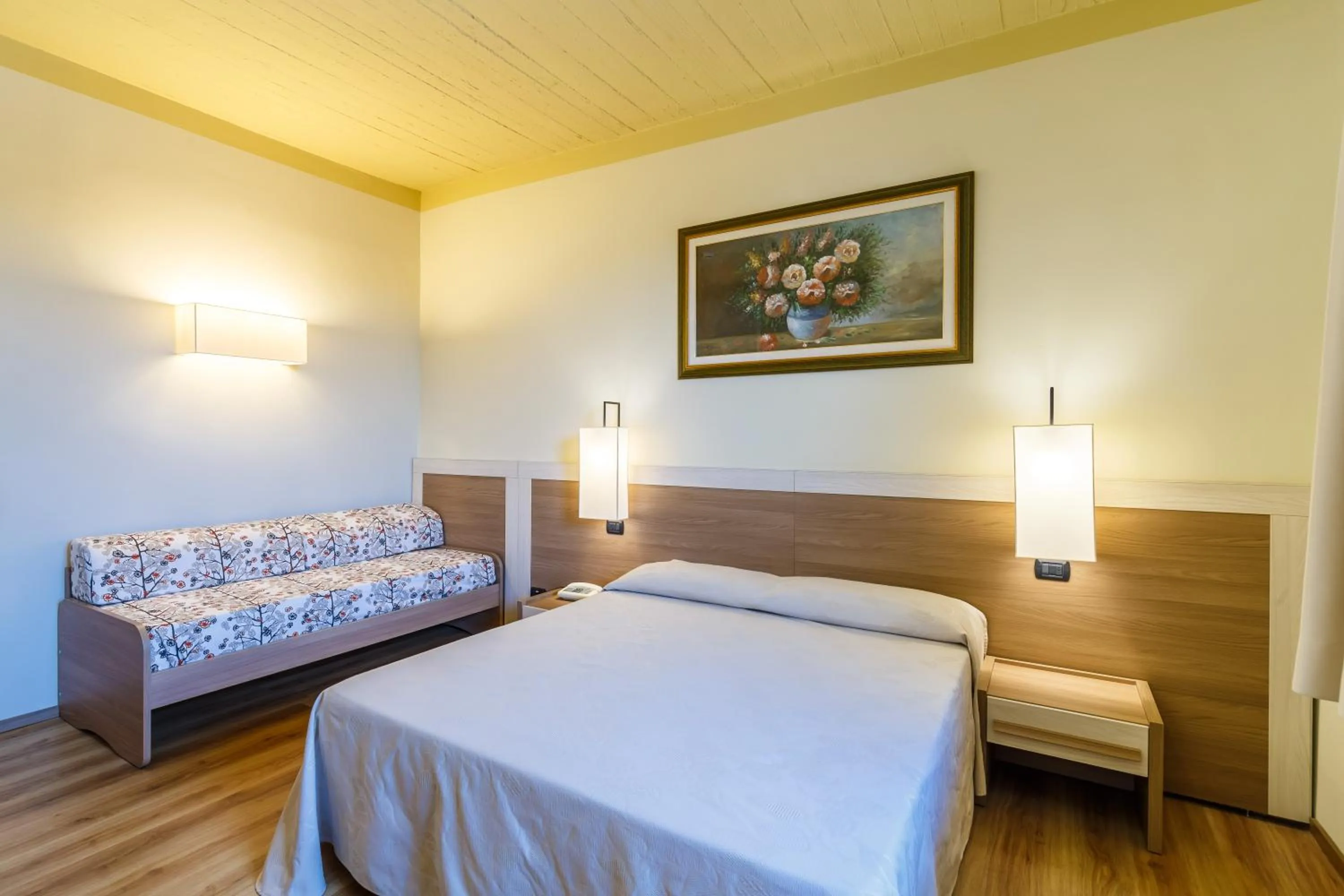 Bed in Hotel Country Club