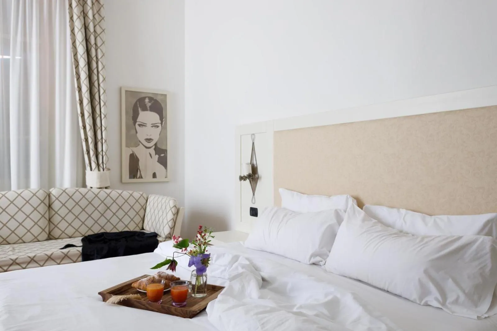 Bedroom, Bed in Hotel San Miniato