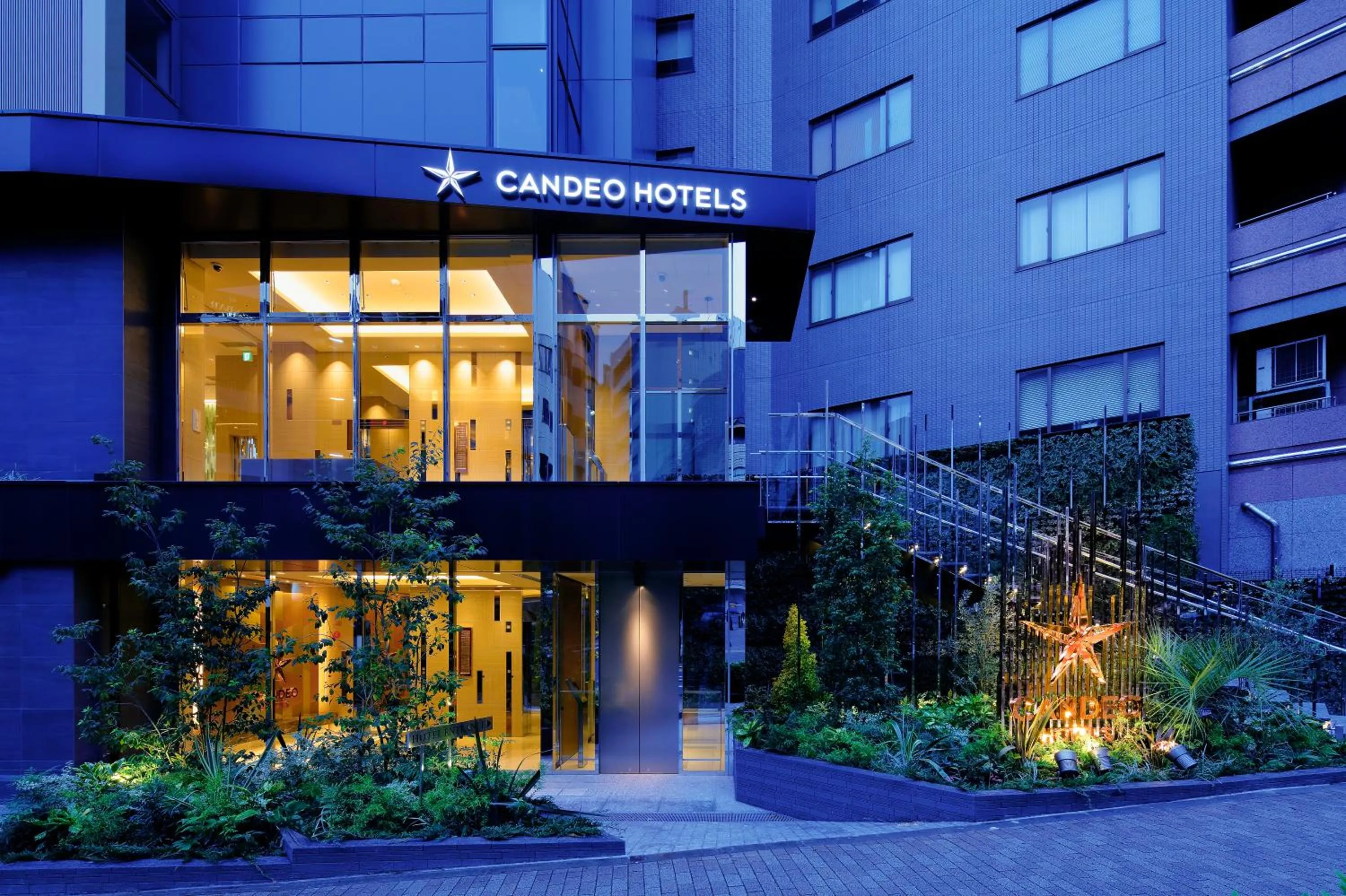 Property building in Candeo Hotels Tokyo Roppongi