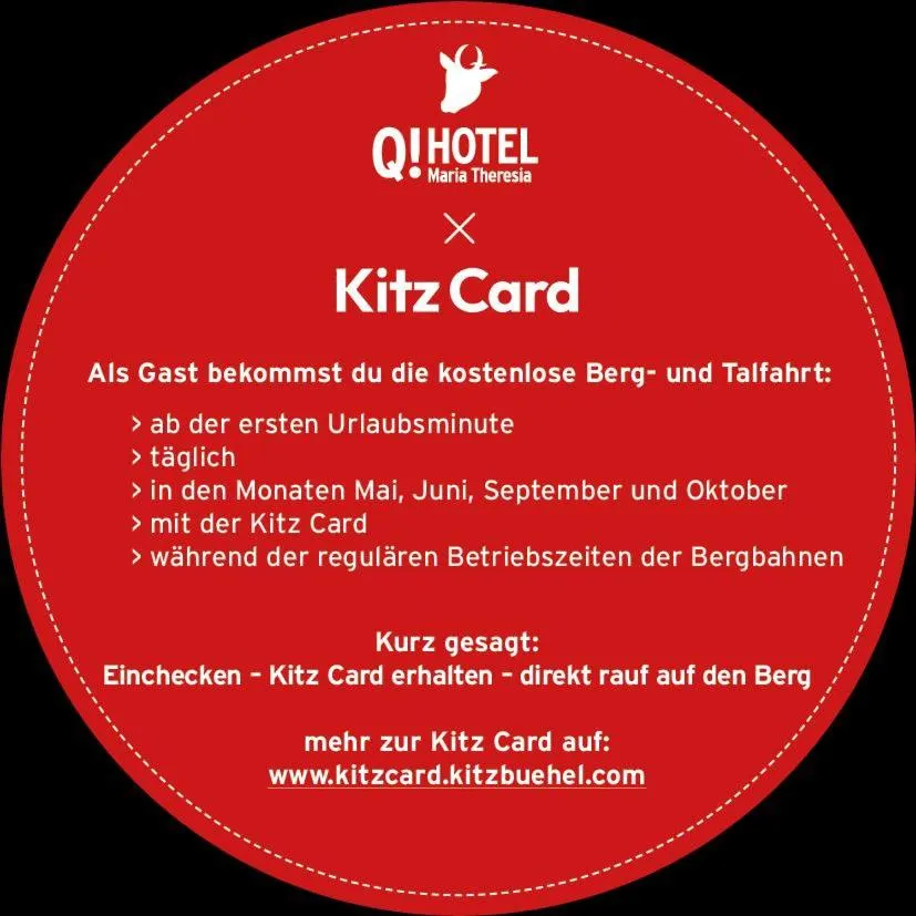 Activities in Q! Hotel Maria Theresia