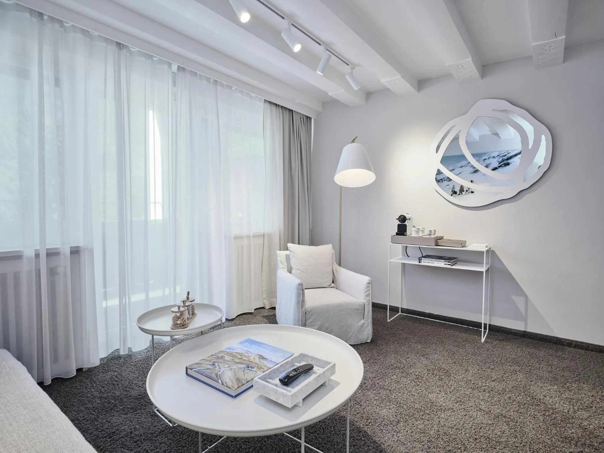 Seating area in Q! Hotel Maria Theresia