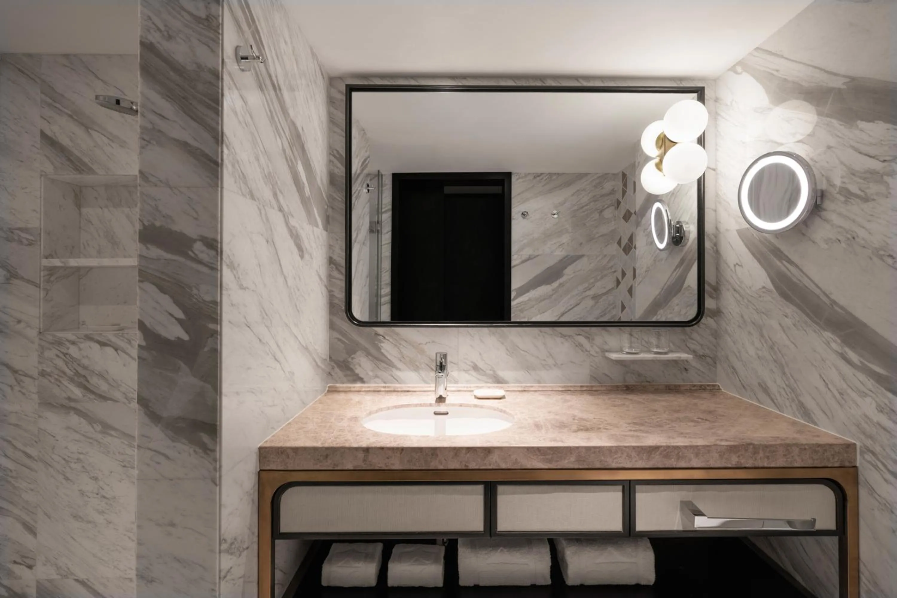 Bathroom in Shangri-La Harbin