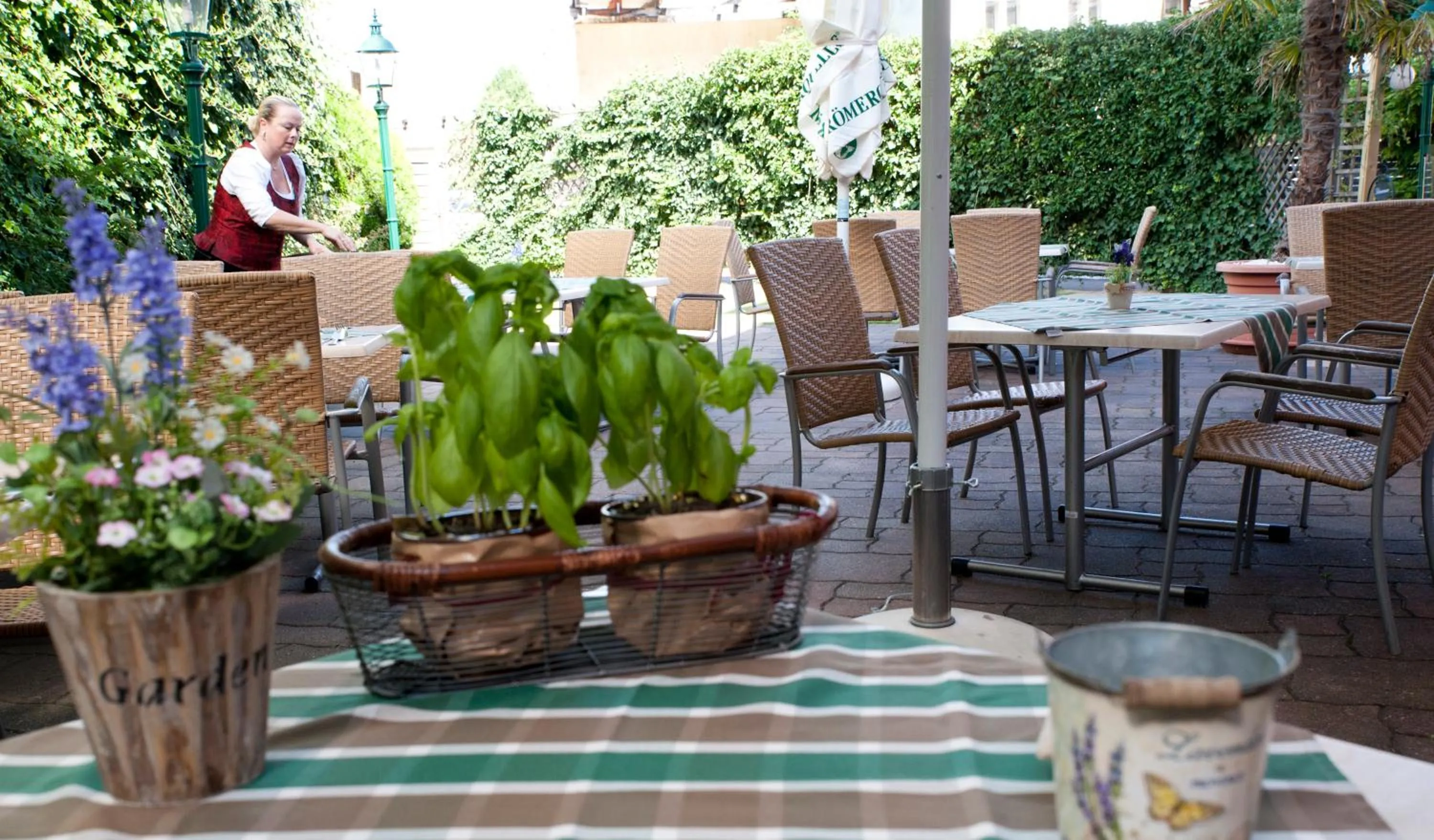 Garden in Hotel Restaurant Osterbauer