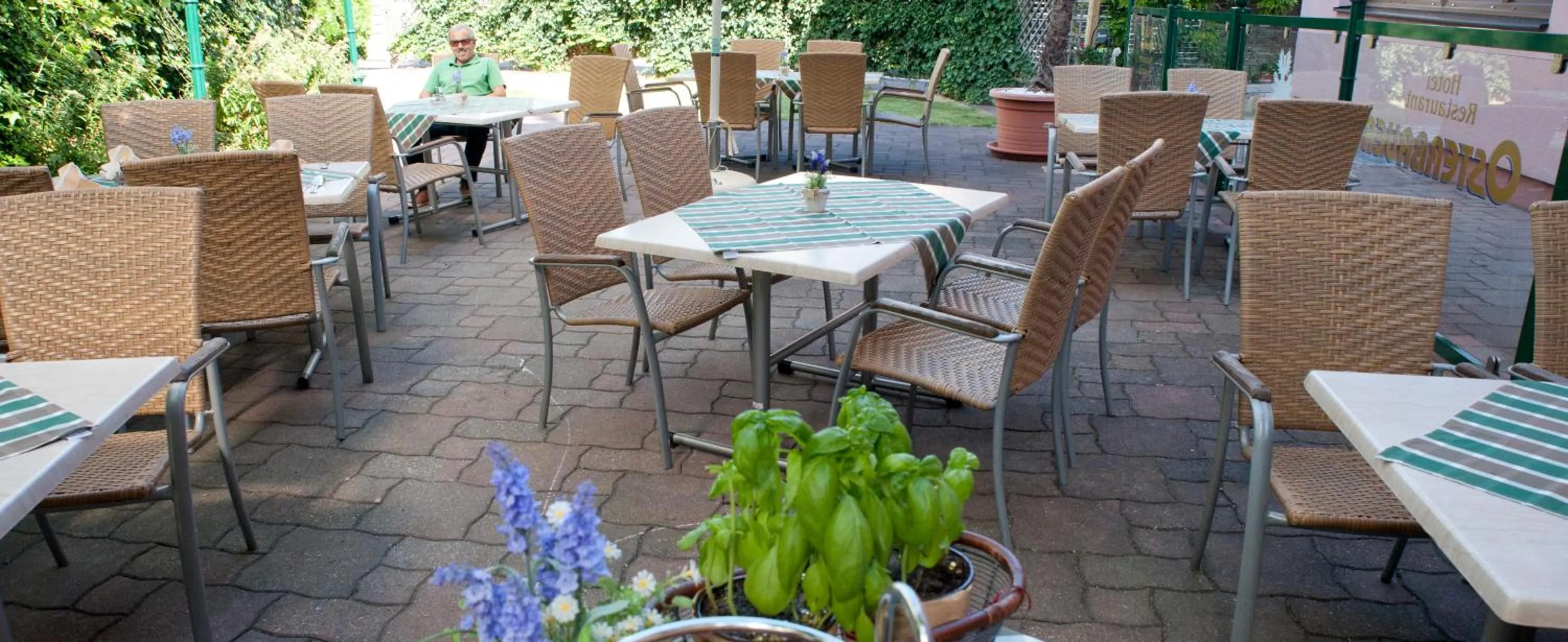 Garden in Hotel Restaurant Osterbauer