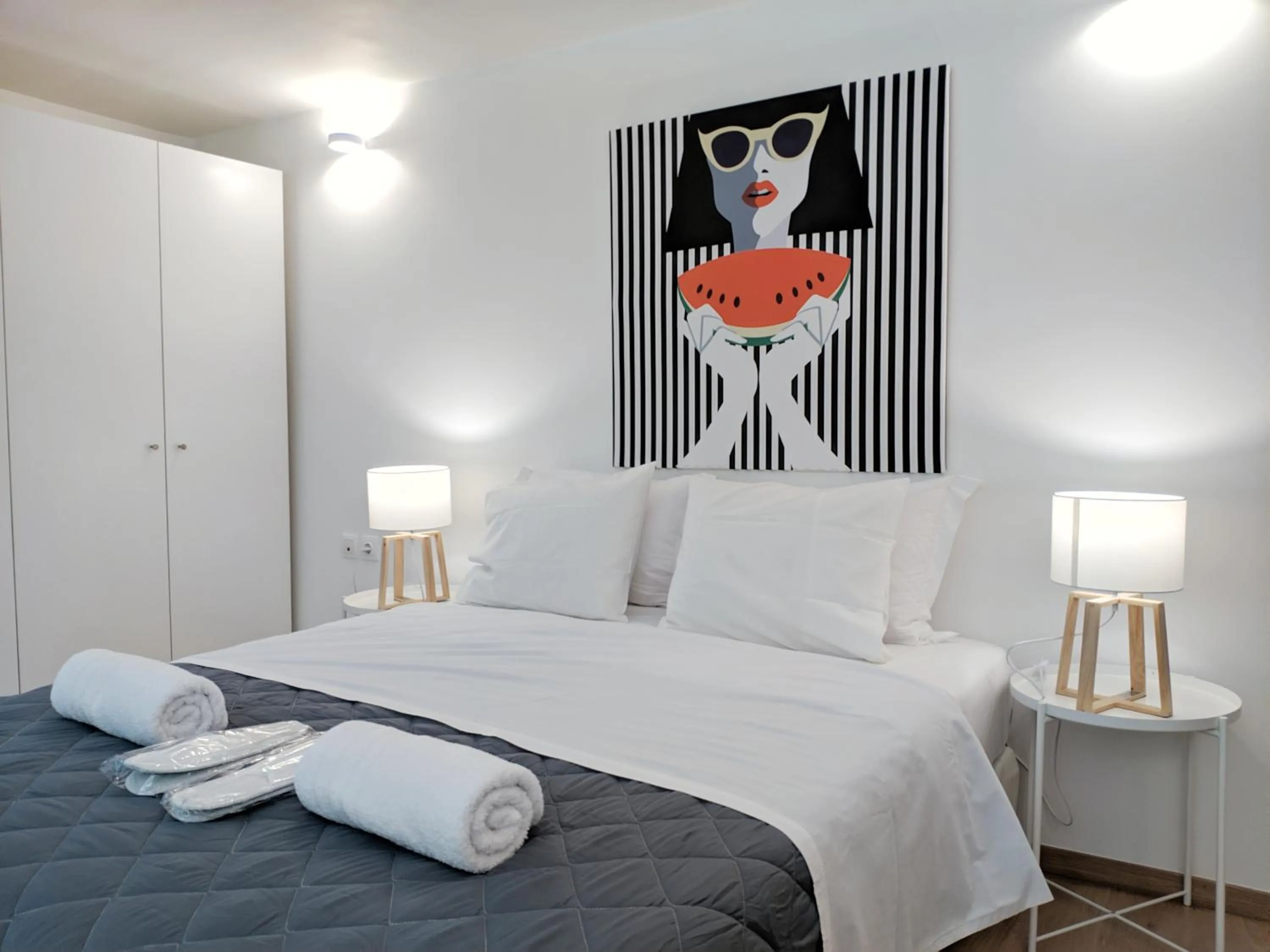 Bed in Vivo Apartments