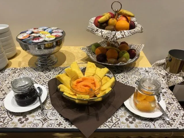 Breakfast in Hotel Quadrifoglio