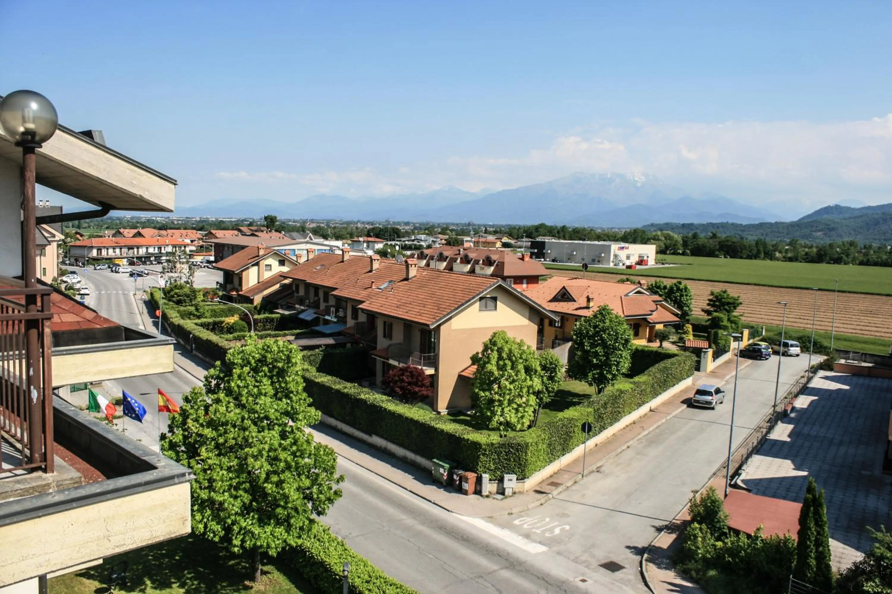 Bird's eye view in Hotel Quadrifoglio