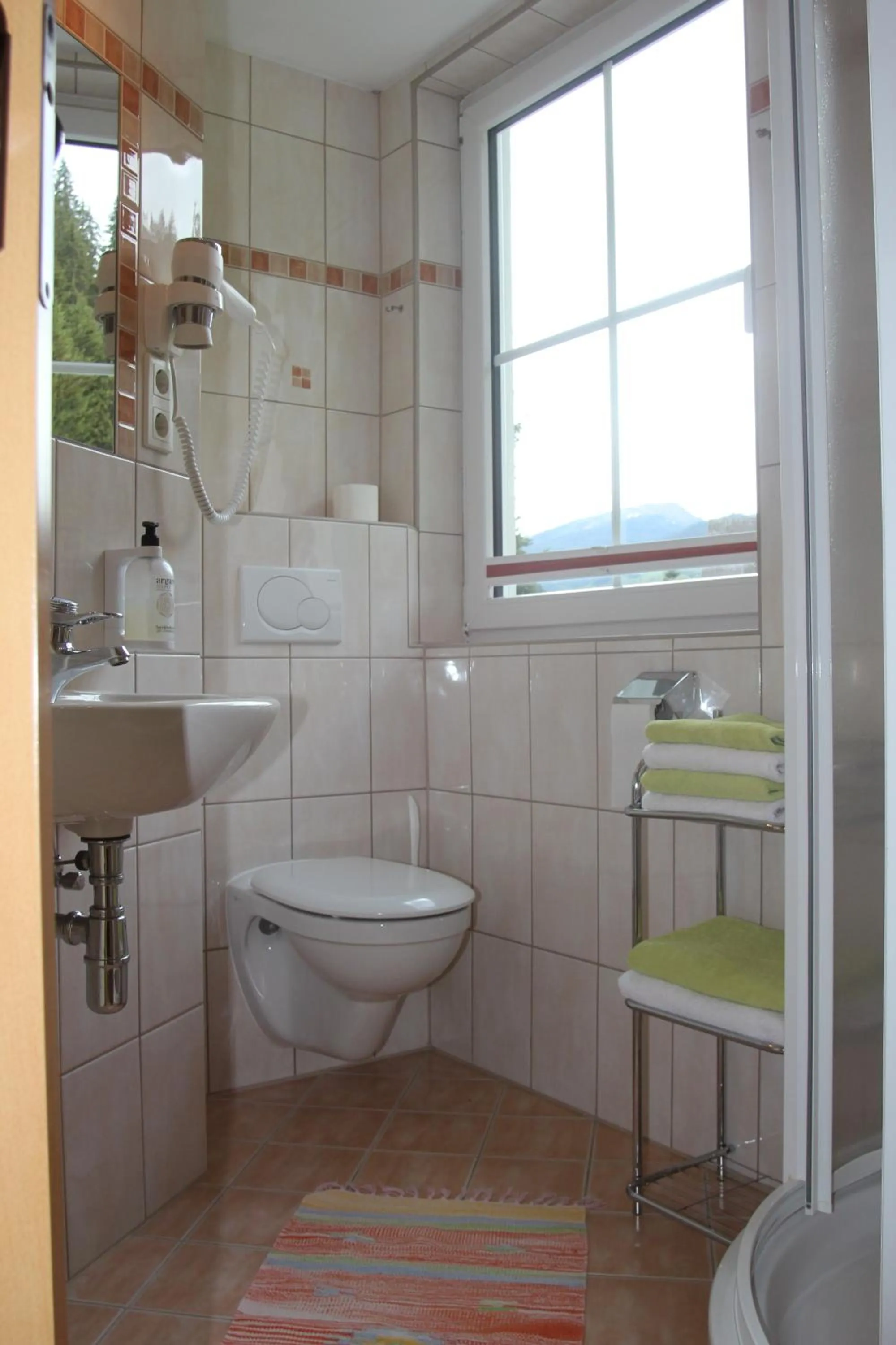 Toilet in Familien & Wander-Pension Purkhardt