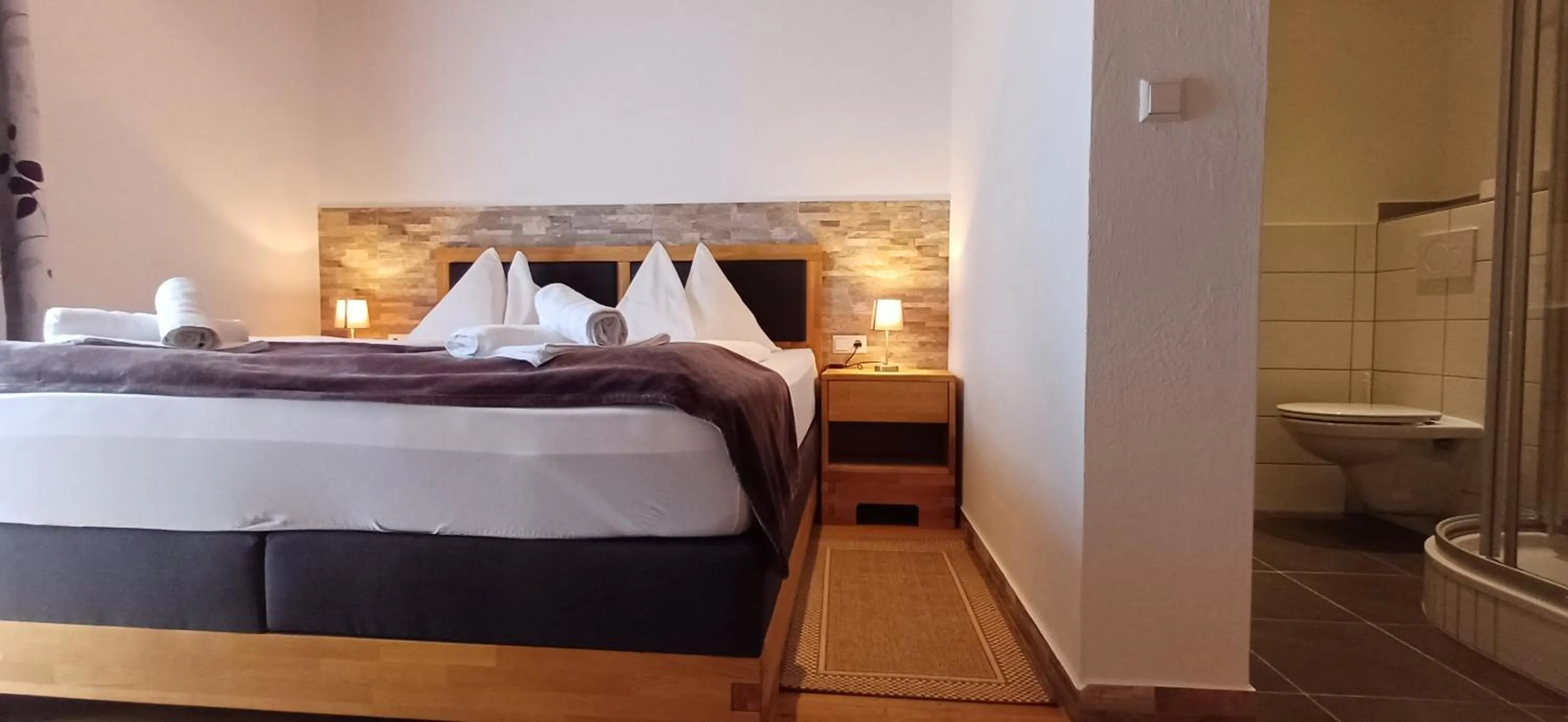 Bed in Familien & Wander-Pension Purkhardt