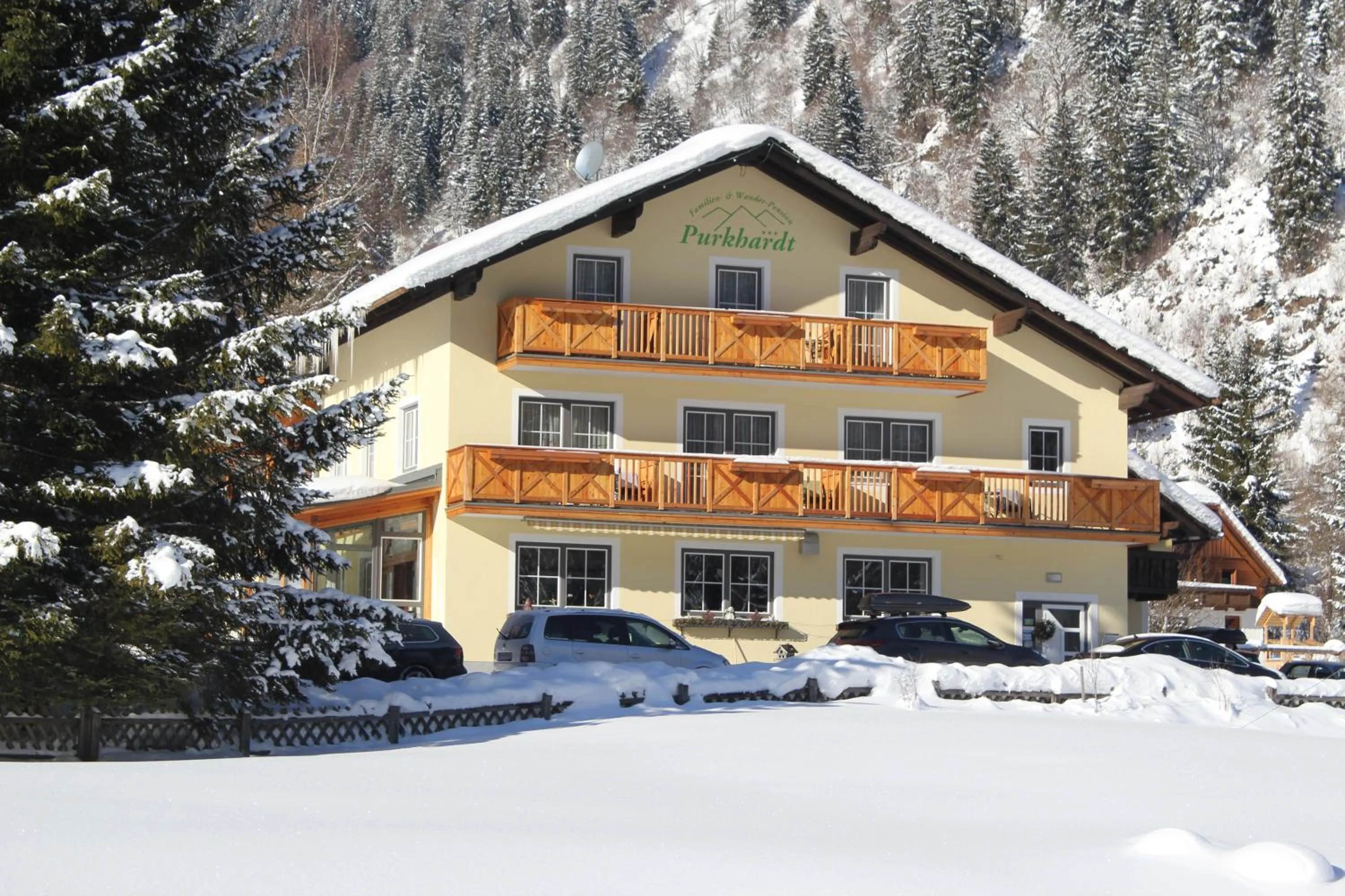 Facade/entrance in Familien & Wander-Pension Purkhardt