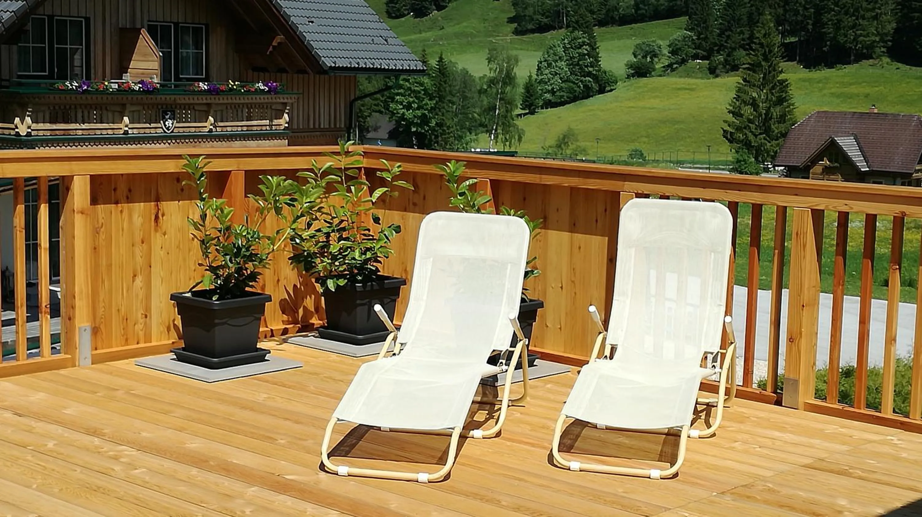 View (from property/room) in Familien & Wander-Pension Purkhardt