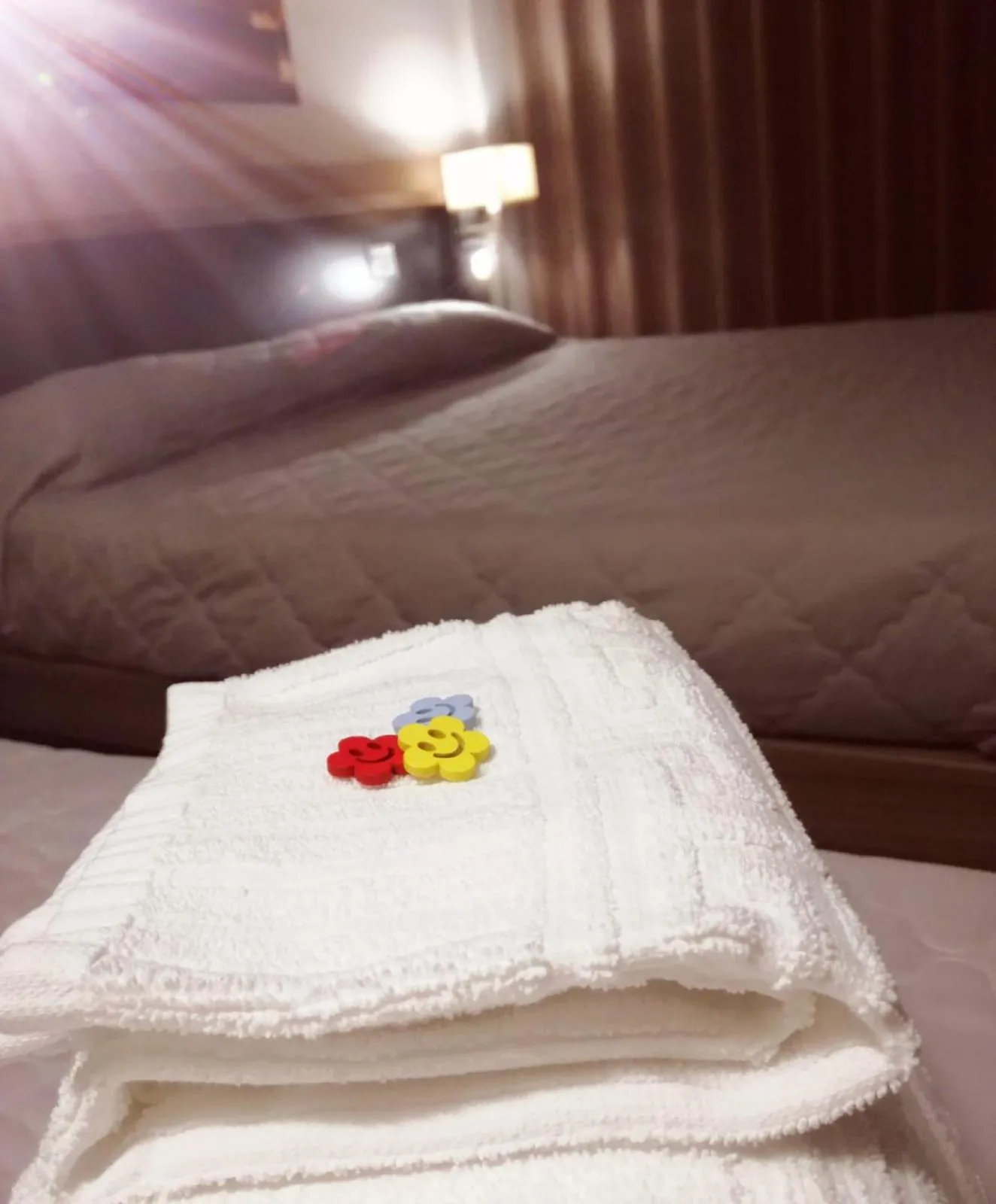 Bed in La Sosta Motel Tavola Calda