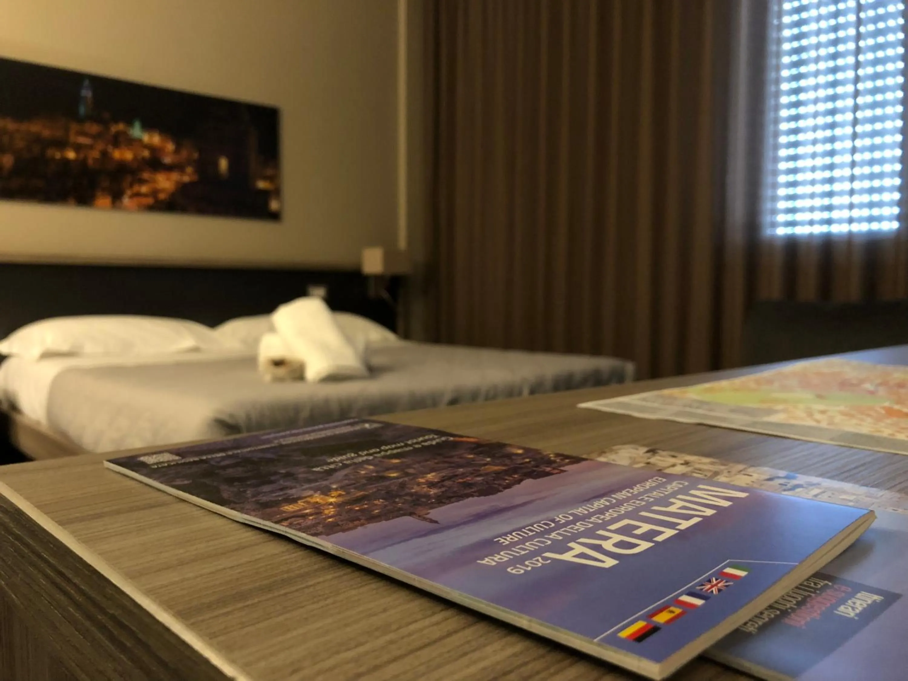 Bed in La Sosta Motel Tavola Calda