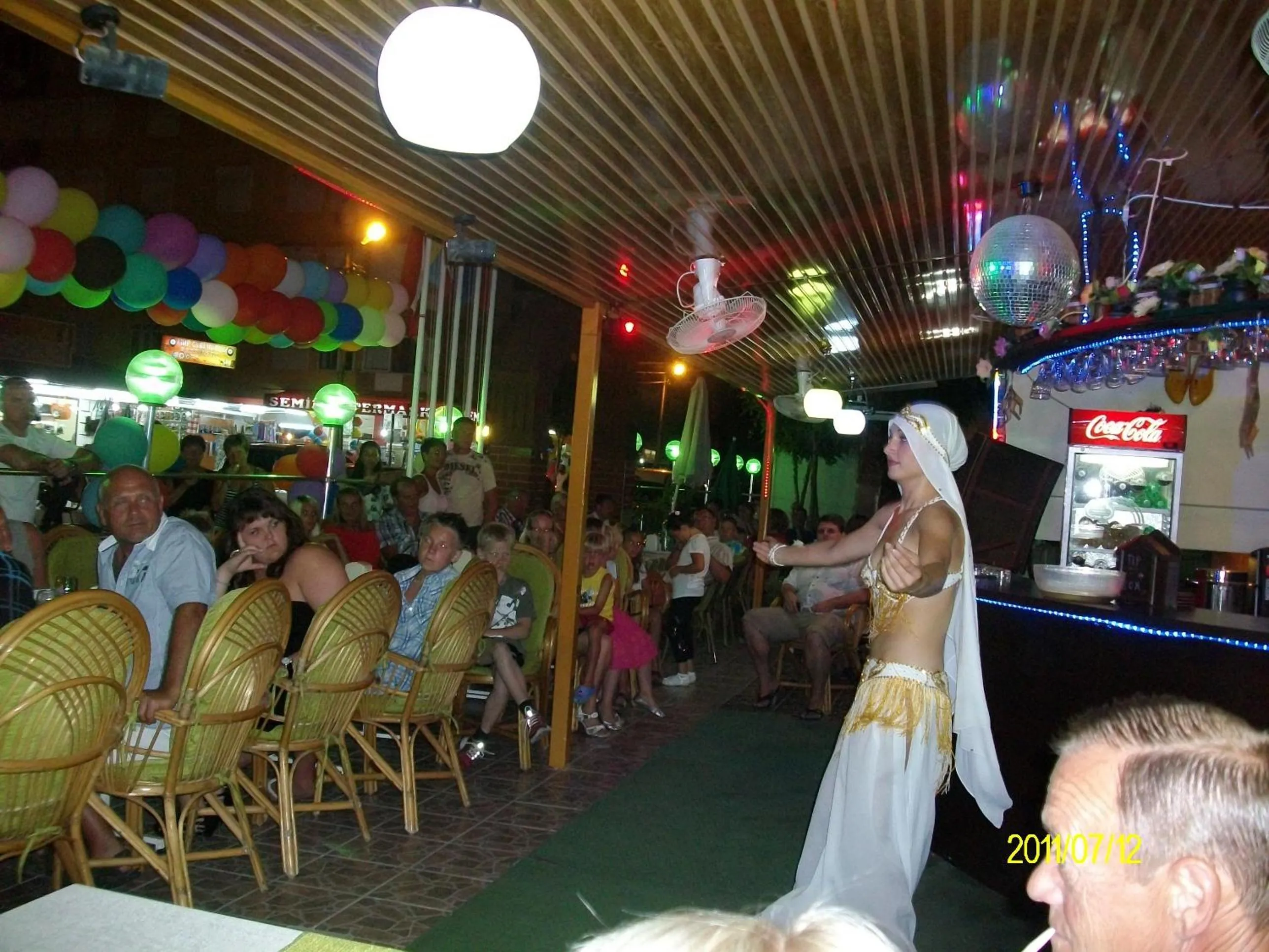 Evening entertainment in Semiz Apart Hotel