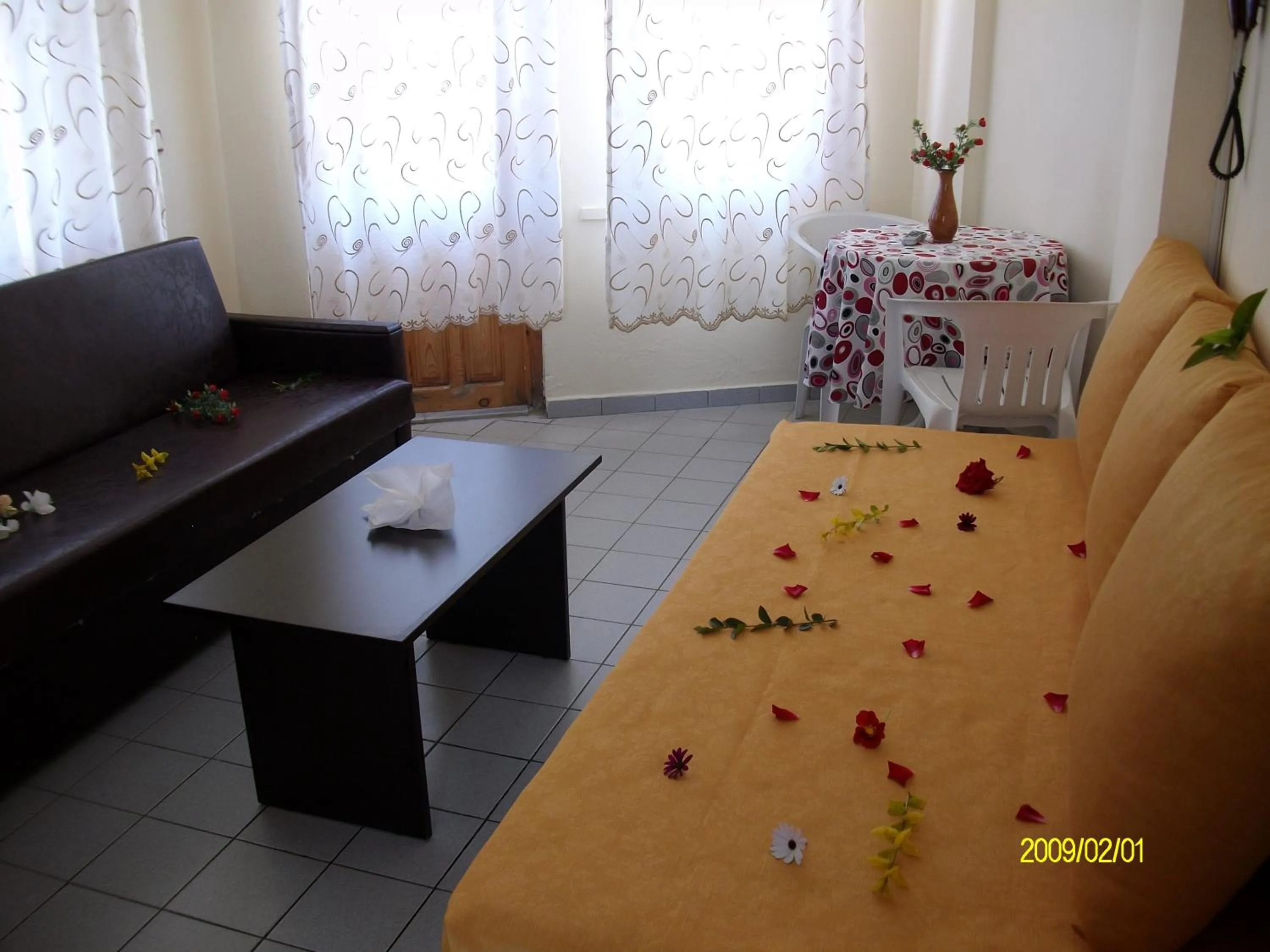 Living room in Semiz Apart Hotel