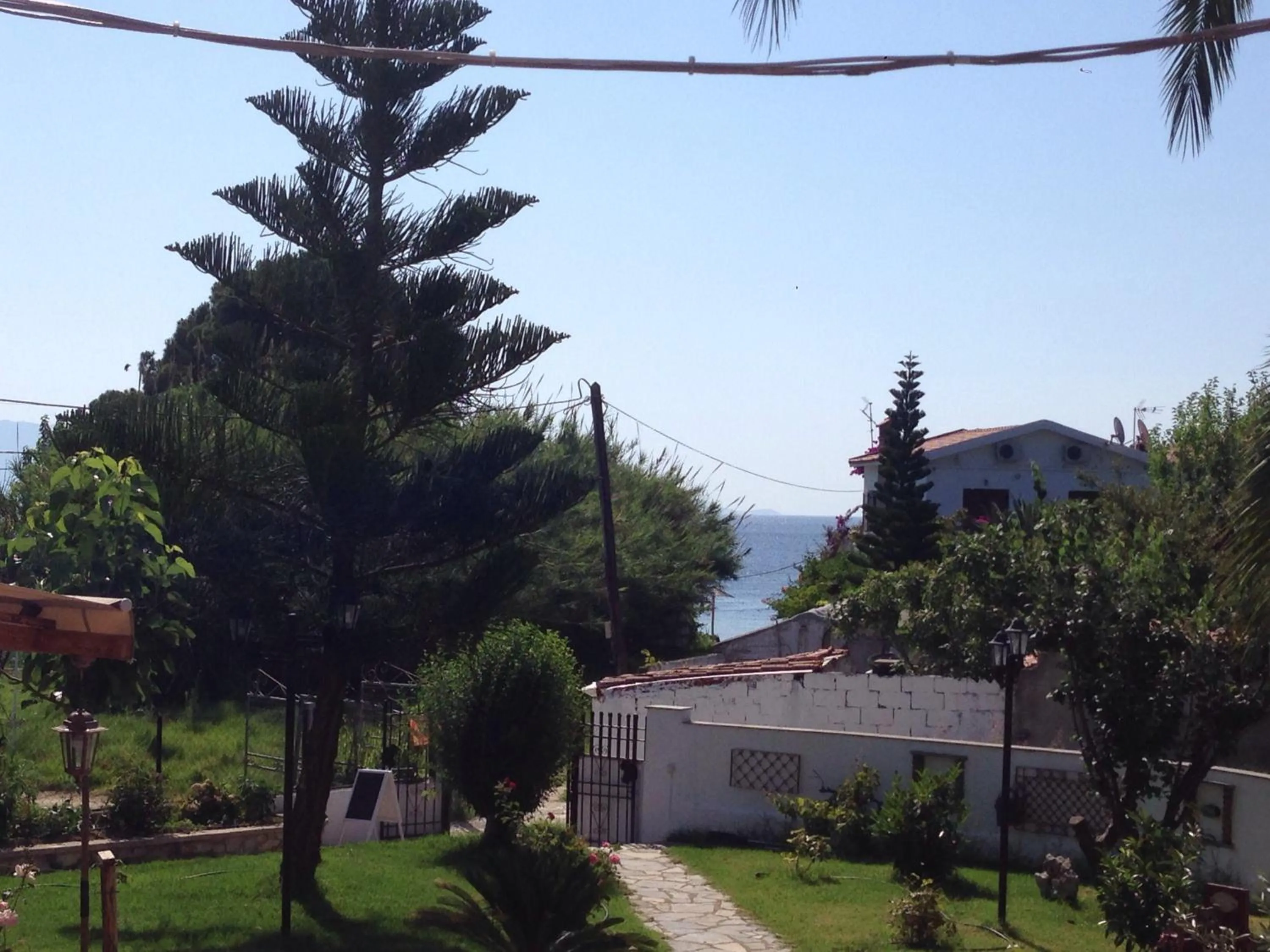 Sea view in Vontzos Hotel