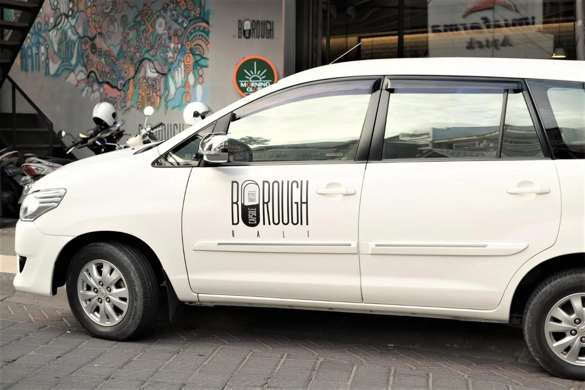 shuttle in Borough Capsule Hostel Bali