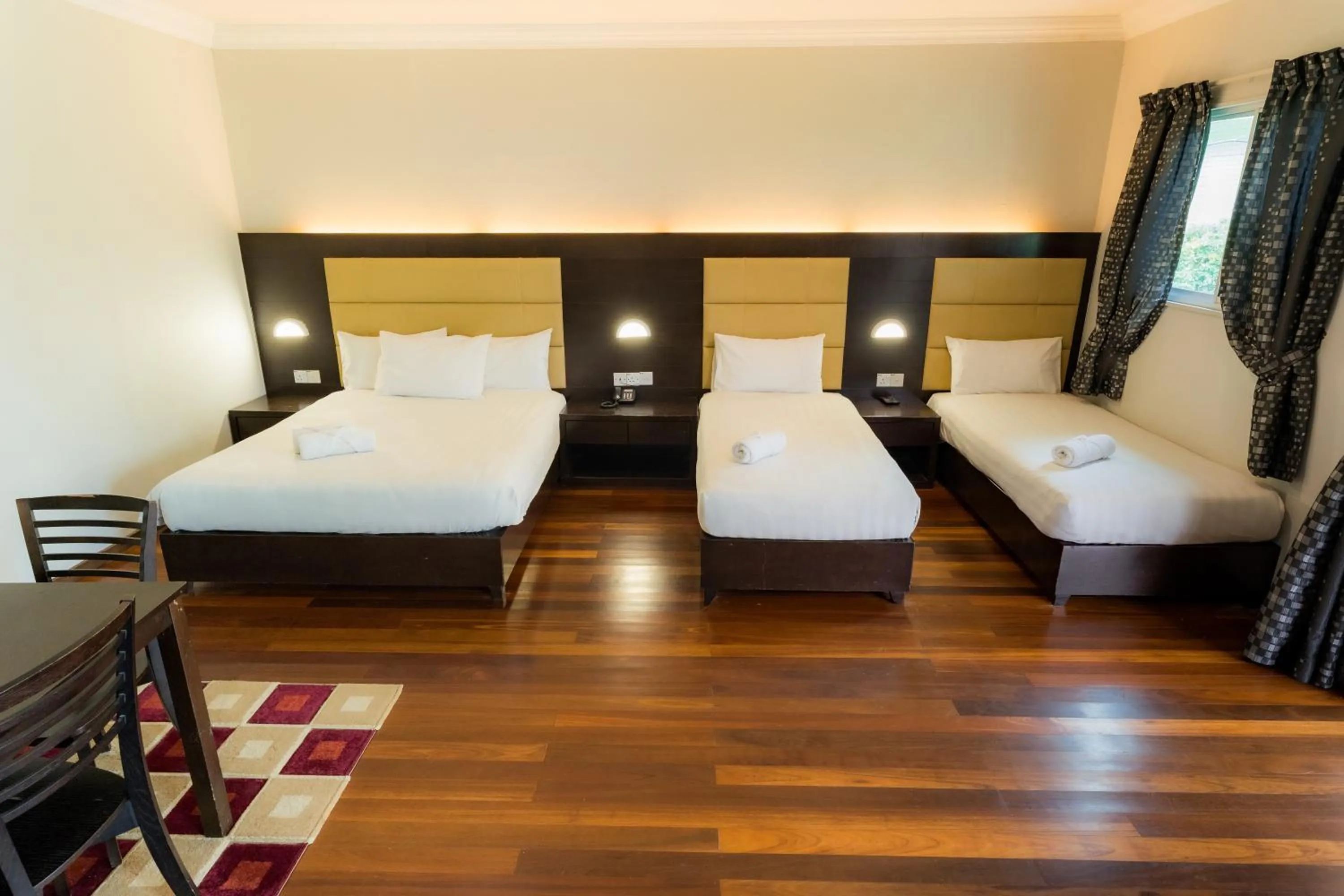 Family, Bed in Langkah Syabas Beach Resort