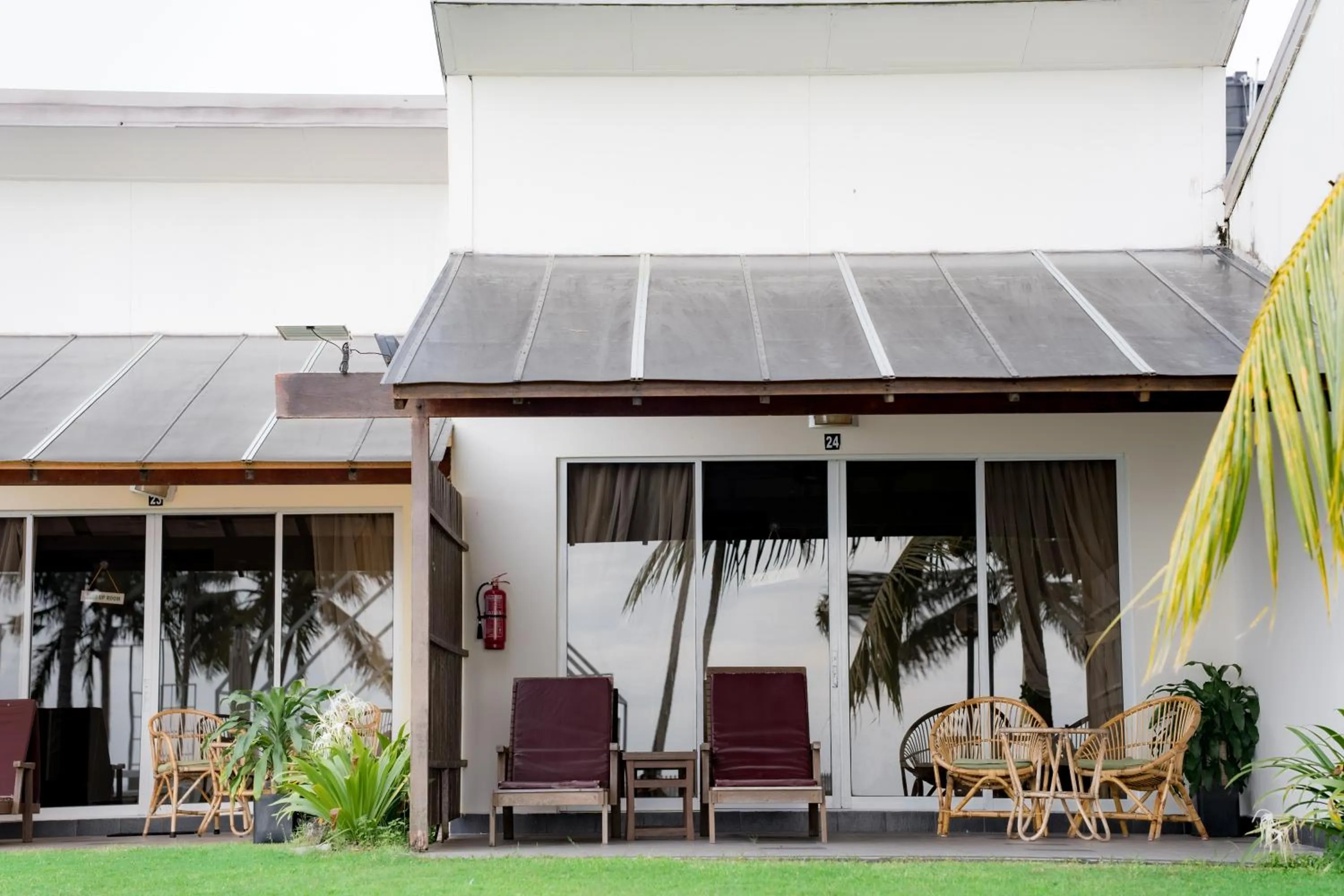 Balcony/Terrace in Langkah Syabas Beach Resort
