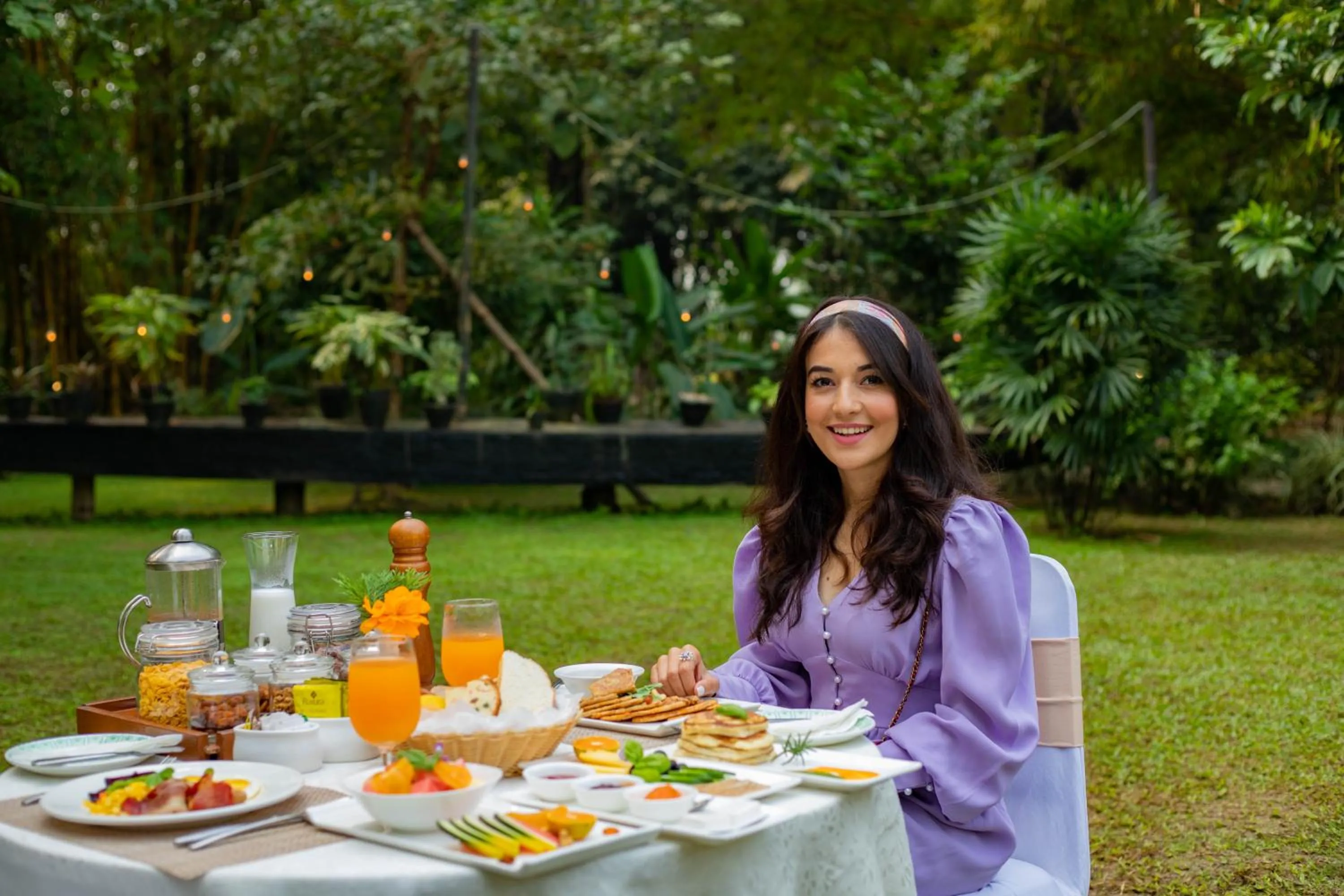 Seating area in Jagatpur Lodge by Annapurna