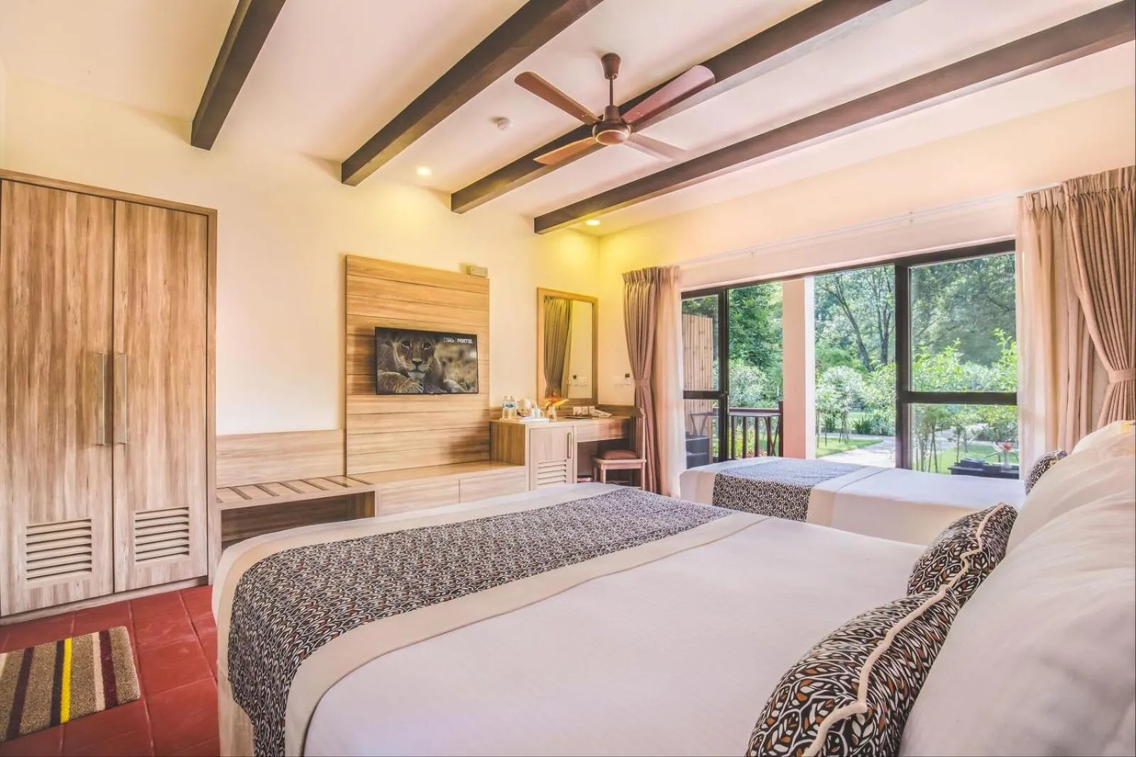 Bed in Jagatpur Lodge by Annapurna