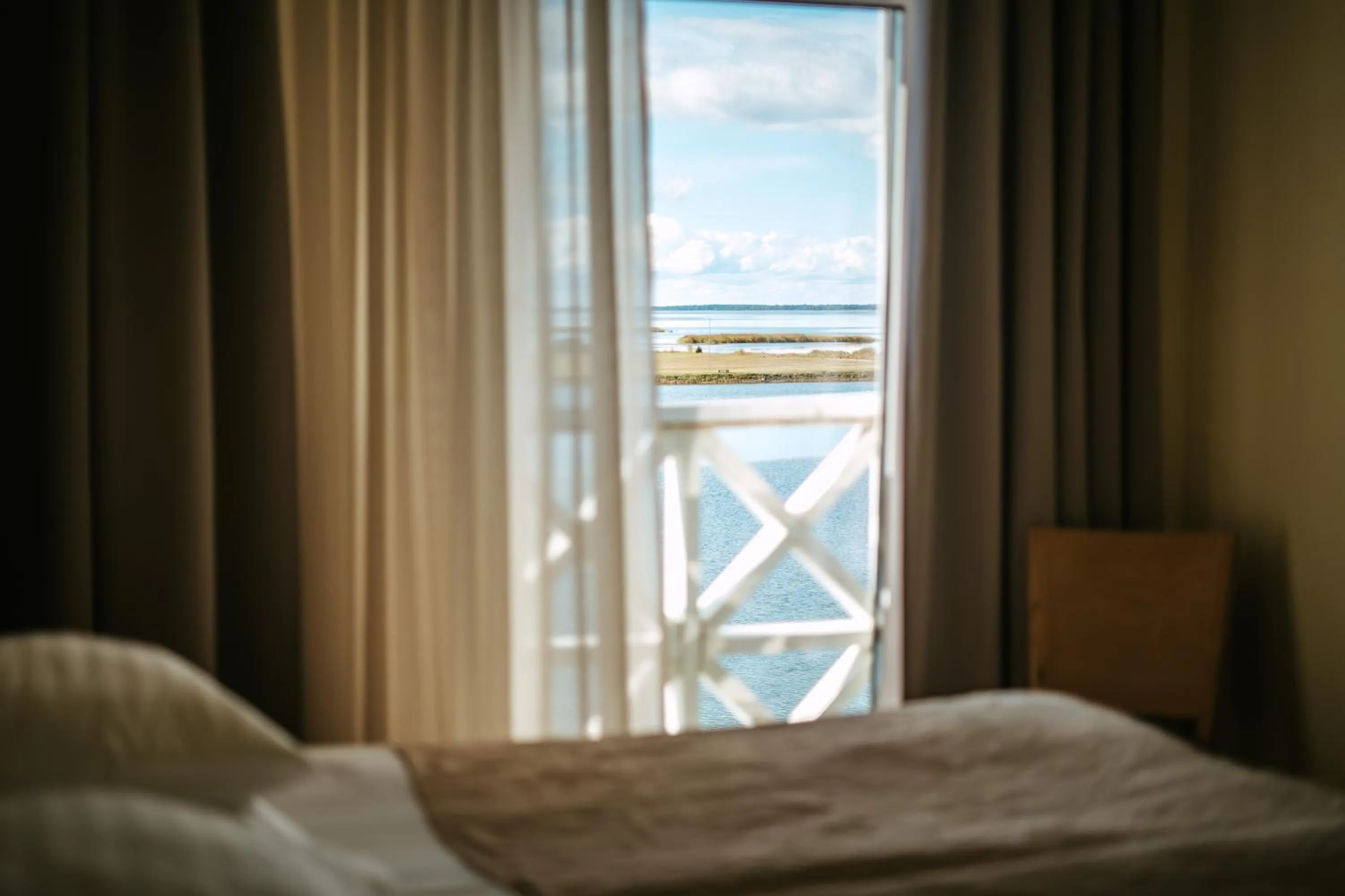 Lake view, Bed in Hestia Hotel Haapsalu SPA