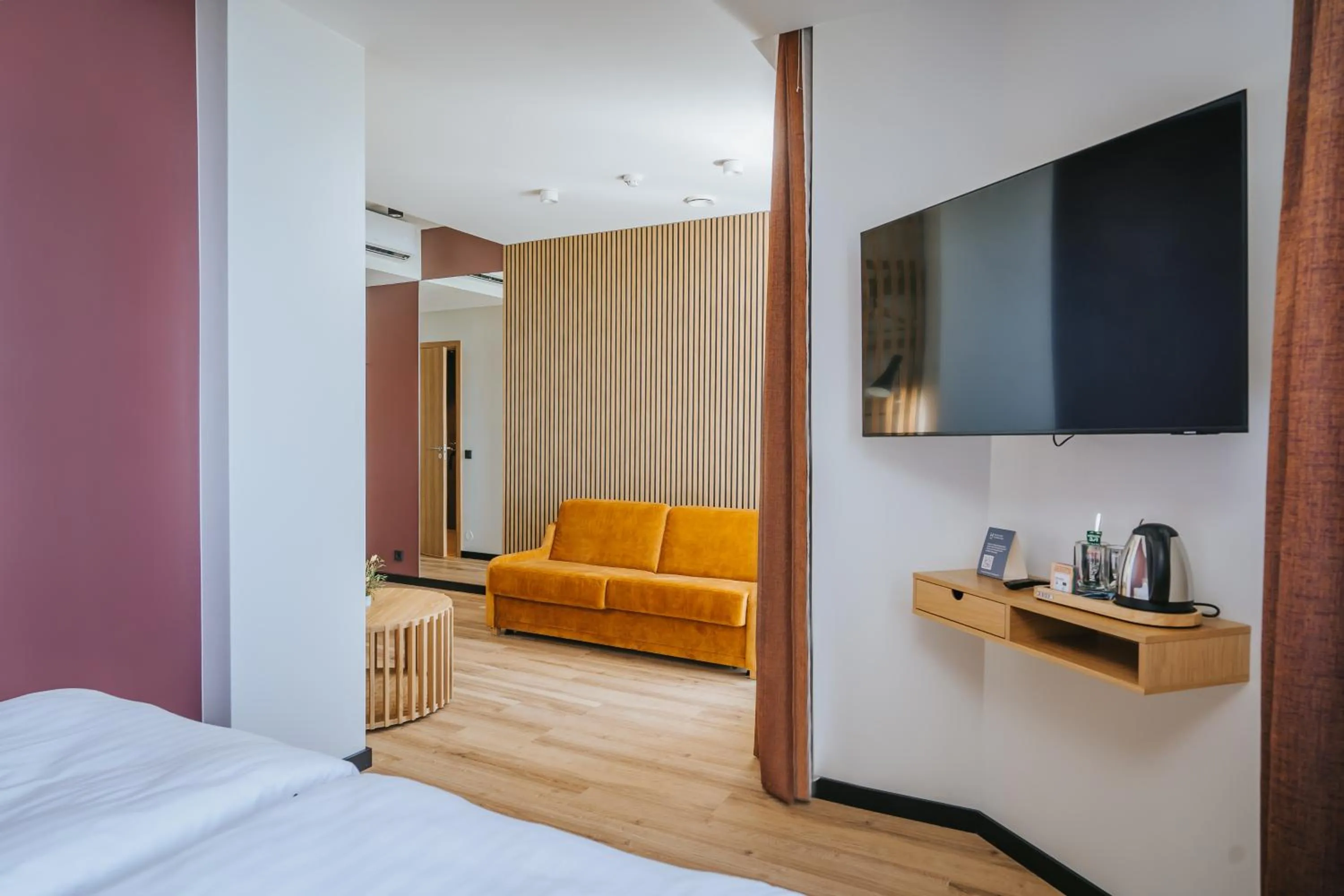 Bed in Hestia Hotel Haapsalu SPA